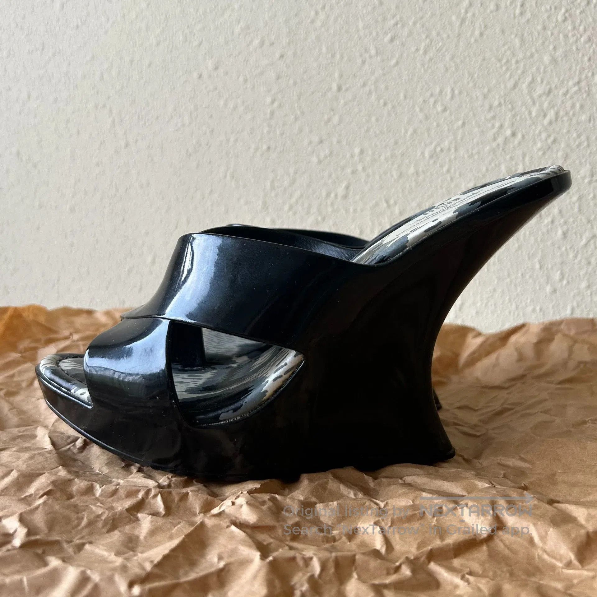 Vivienne Westwood Vivienne Westwood Melissa Black Platform Sandals. Size US 6 / IT 36 - 5 Thumbnail