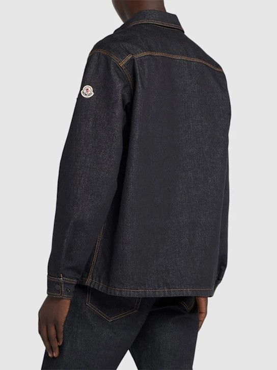 Moncler o1lsvrm0425 Cotton Denim Shirt in Denim Size US M / EU 48-50 / 2 - 4 Thumbnail