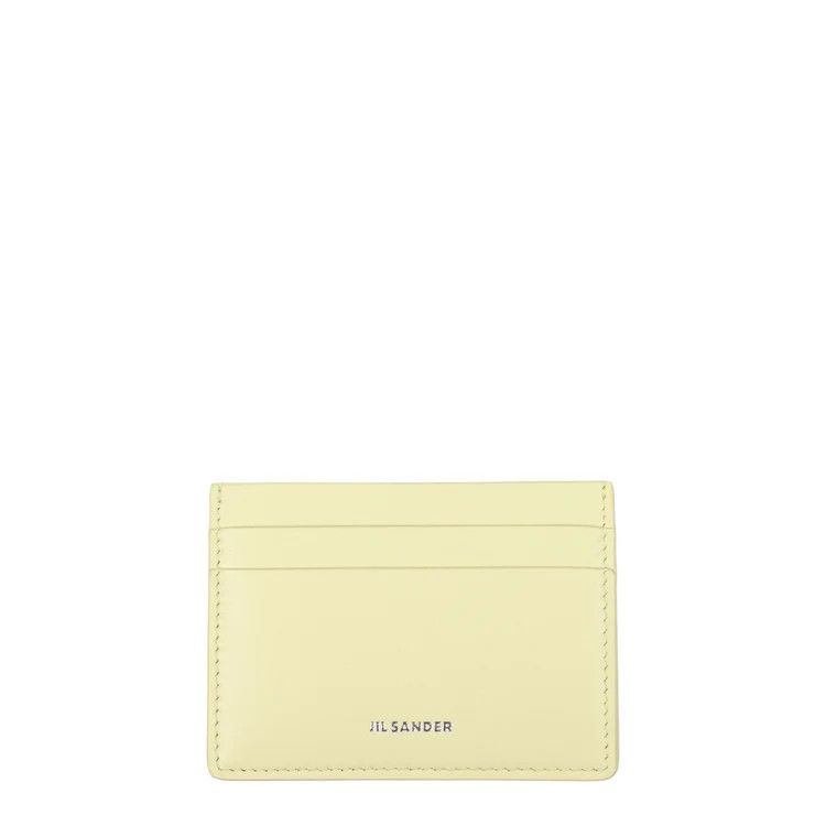 Jil Sander ob1o1e1124 Size: OS / Leather Document Holder in Yellow Size ONE SIZE - 1 Thumbnail