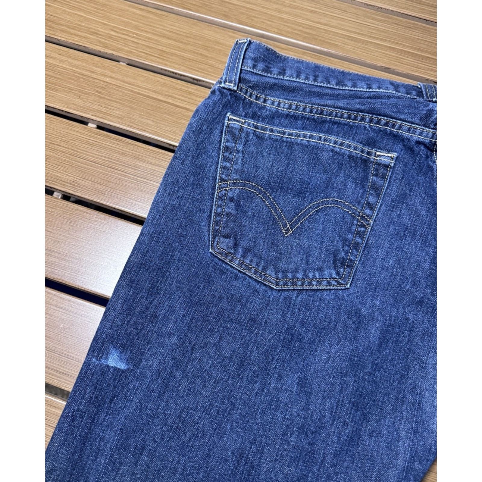 Levi's Levi's 527 Low Bootcut Blue 2000s Bootcut Fit Size 36x33 Size US 36 / EU 52 - 7 Thumbnail
