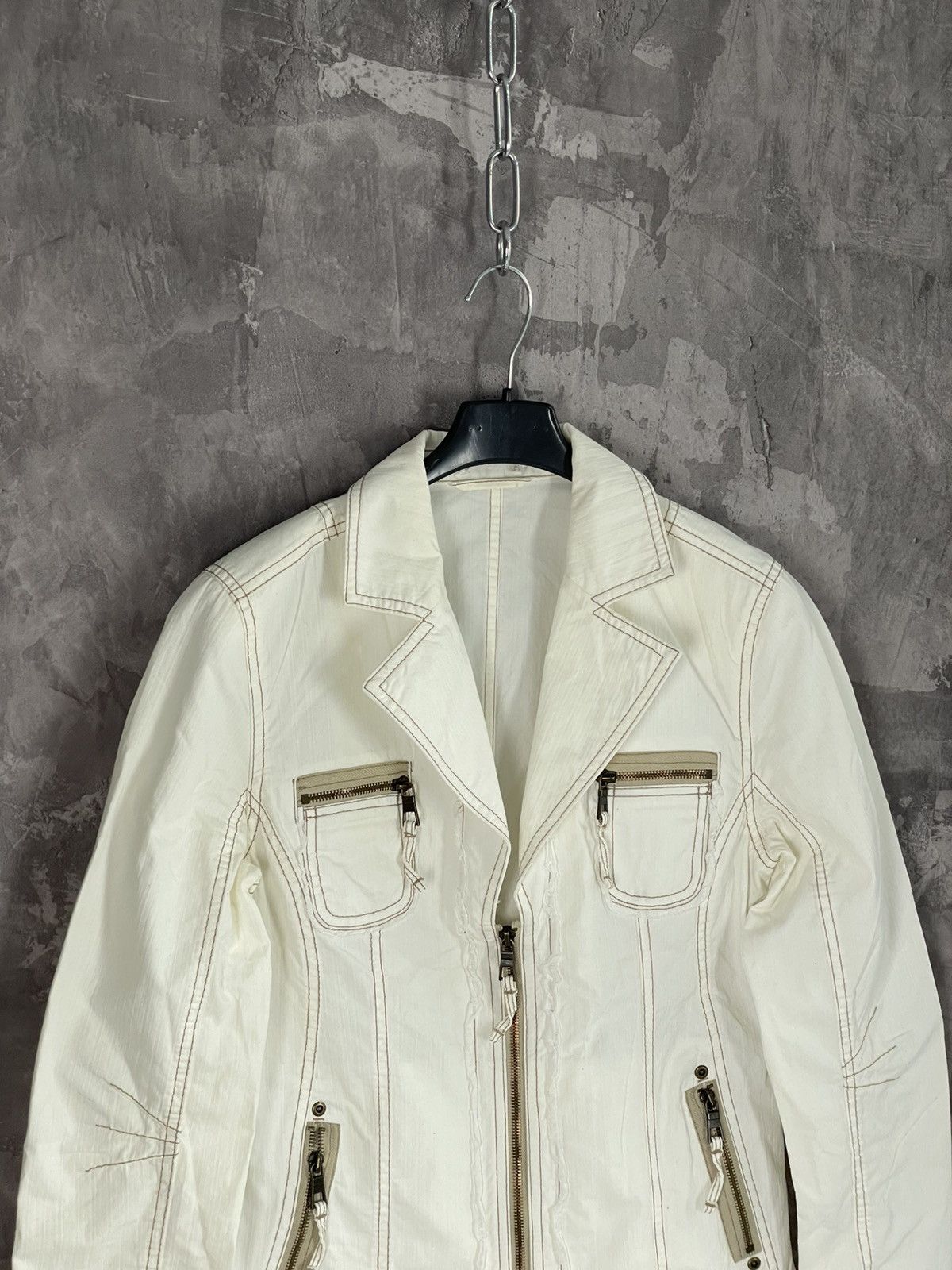 If Six Was Nine Avant Garde Y2K Military Y2K Archival Japan Jacket Size M / US 6-8 / IT 42-44 - 7 Thumbnail
