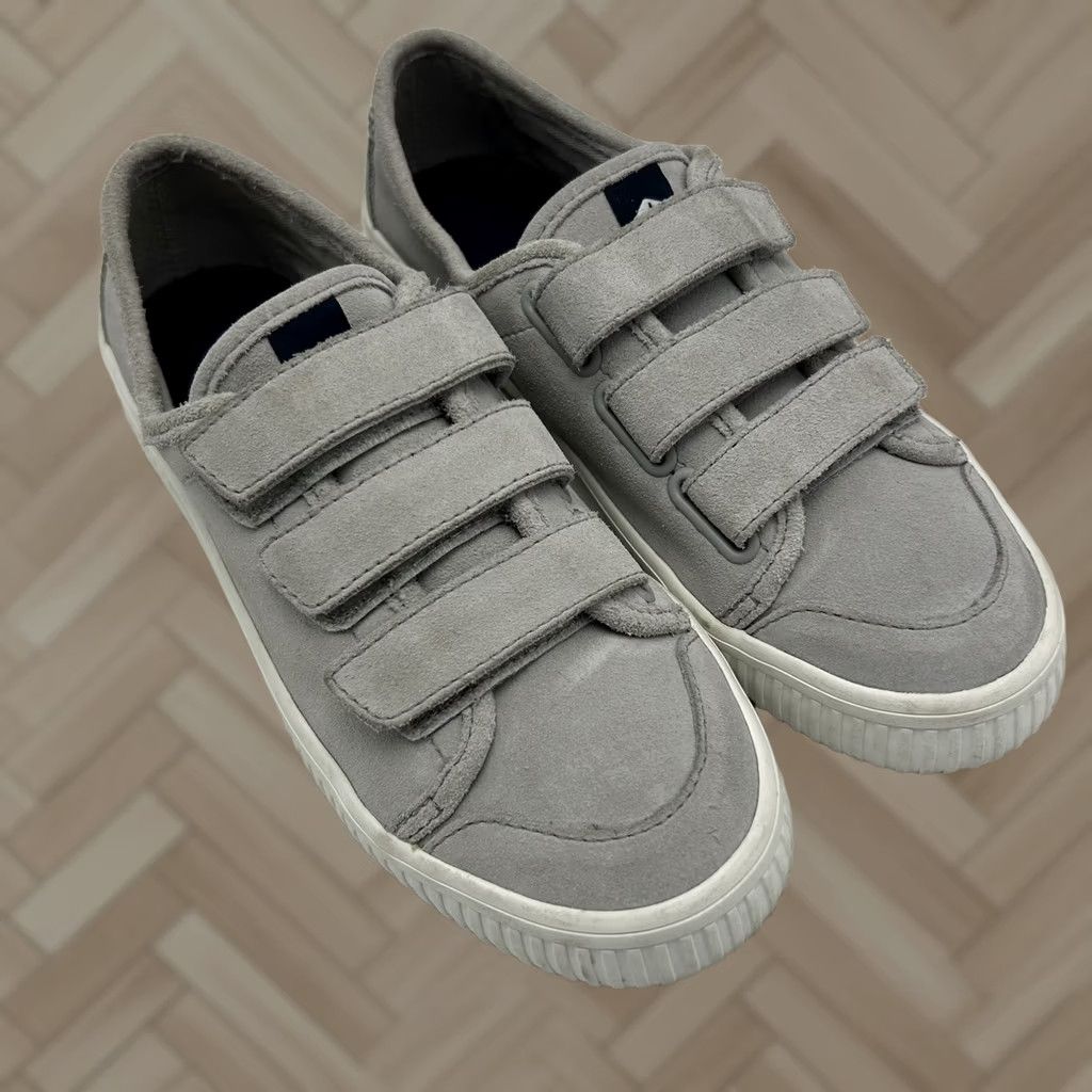 Sperry SPERRY Top Sider Low Womens Shoes Gray Suede Leather Sneakers Size M / US 6-8 / IT 42-44 - 1 Thumbnail