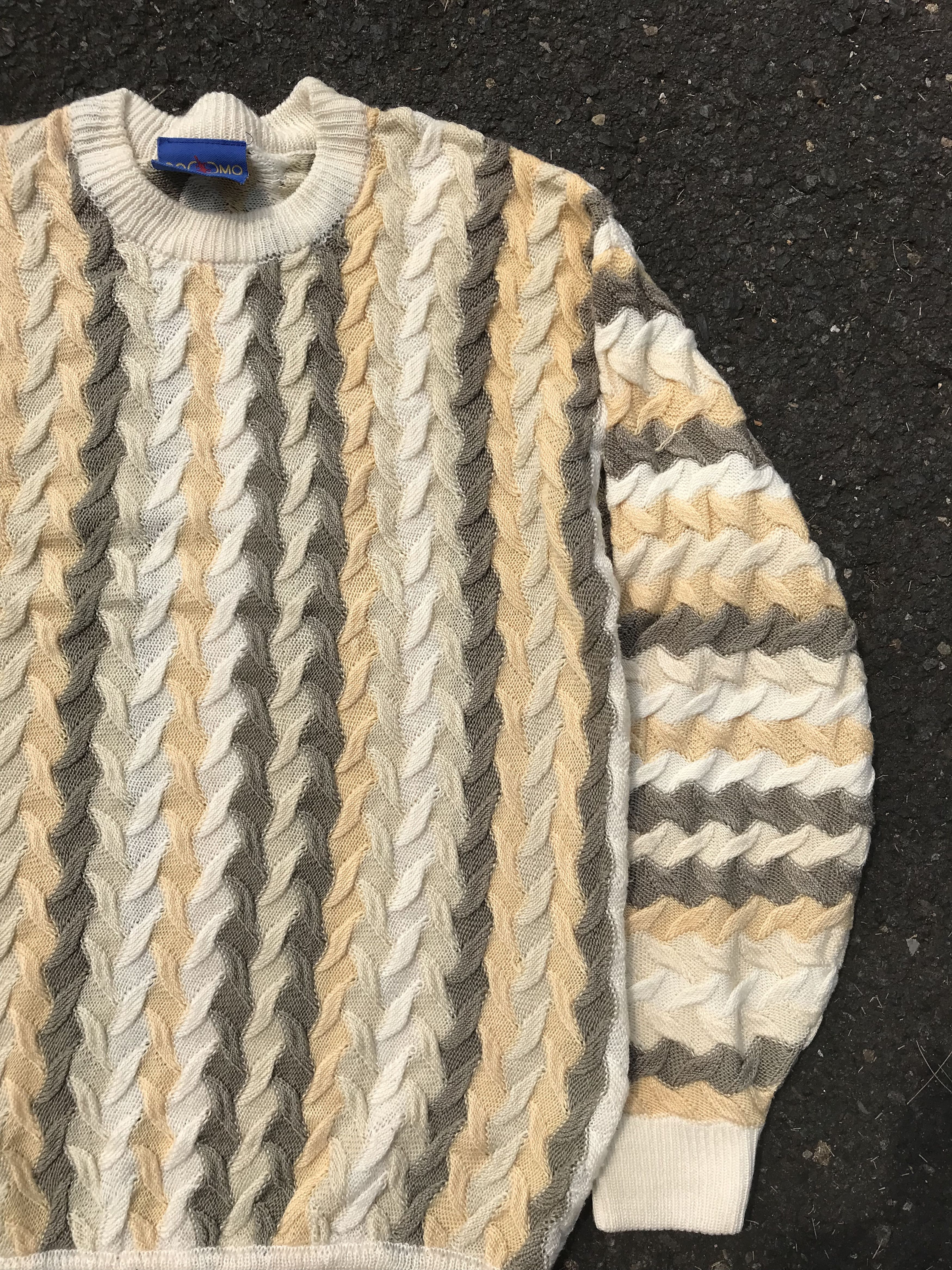 Coogi × Japanese Brand × Le Grande Bleu (L.G.B.) Vintage 90’s cocomo coogi pattern knitwear Size US M / EU 48-50 / 2 - 2 Thumbnail