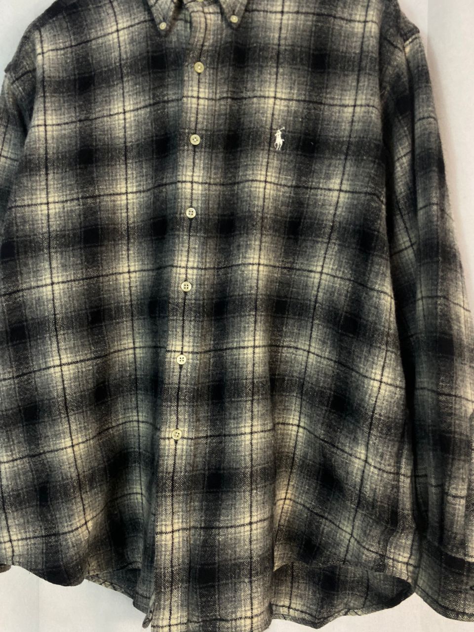 Flannel × Polo Ralph Lauren × Vintage Vintage polo Ralph Lauren wool flannel button up shirt Size US XL / EU 56 / 4 - 4 Thumbnail