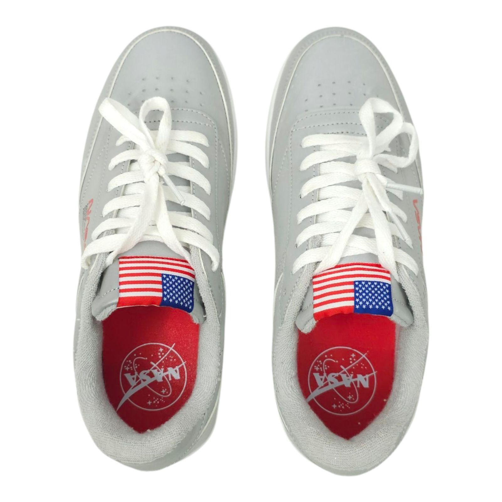 NASA NASA Capsule Silver Tennis Shoes Womens Size 8 M Sneakers Size US 8 / IT 38 - 6 Thumbnail