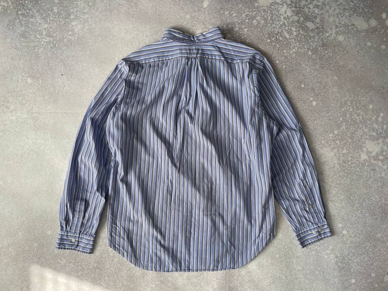 Polo Ralph Lauren × RRL Ralph Lauren × Ralph Lauren Vintage Polo Ralph Lauren RRL Y2K Rugby Stripped Shirts Size US XL / EU 56 / 4 - 6 Thumbnail