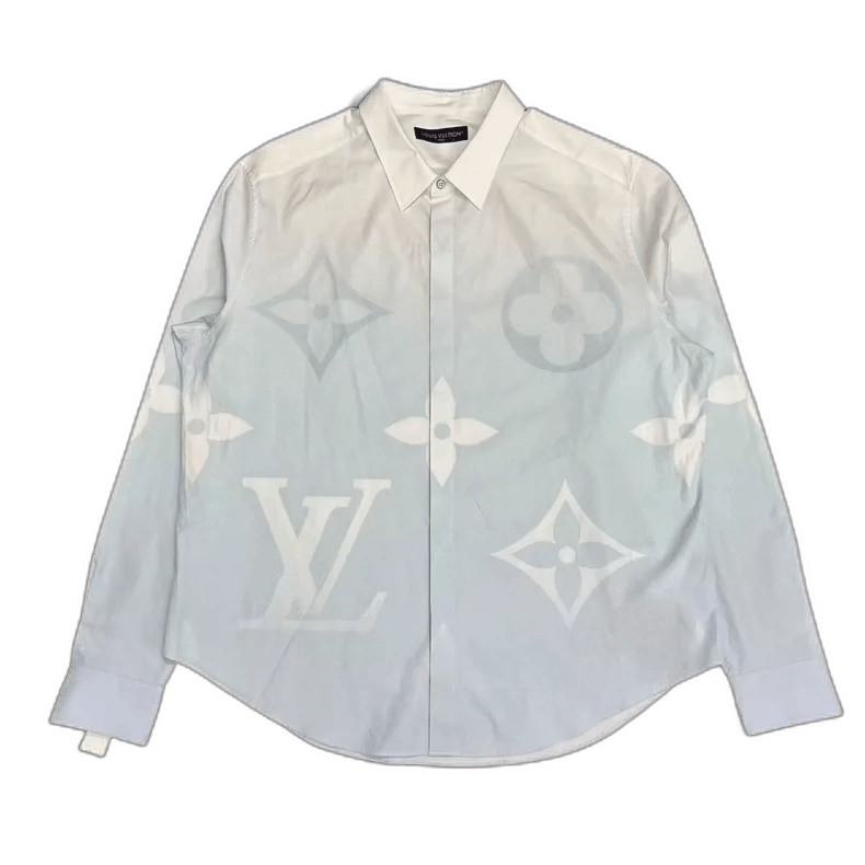 Louis Vuitton Louis Vuitton Gradient Long Sleeve Shirt Size US XXL / EU 58 / 5 - 1 Thumbnail