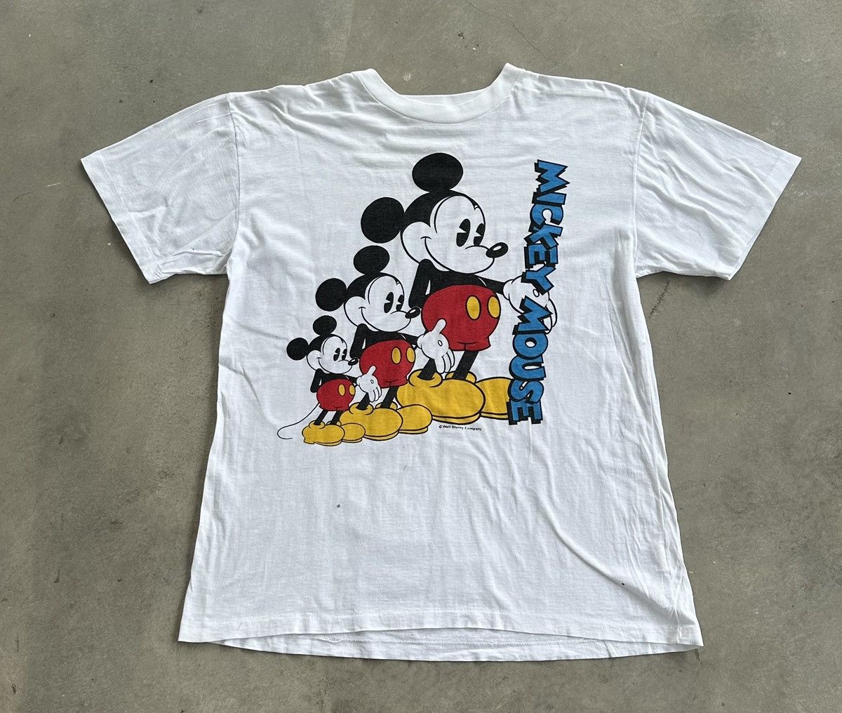 Mickey Mouse × Vintage VINTAGE MICKEY MOUSE DIA CLUB IDENTICAL MICKEY TEE Size US L / EU 52-54 / 3 - 1 Thumbnail
