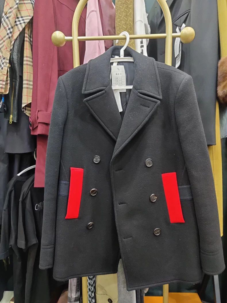 Givenchy Givenchy Size46 Black and red classic color wool patched mu Size US M / EU 48-50 / 2 - 1 Thumbnail