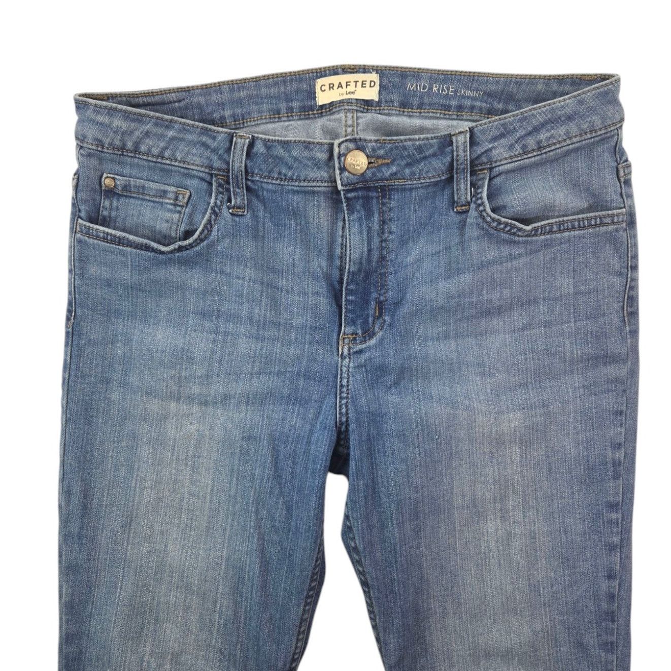 Lee Lee | Mid Rise Skinny Jeans | Size 14 L Size 36" / US 14 / IT 50 - 2 Thumbnail