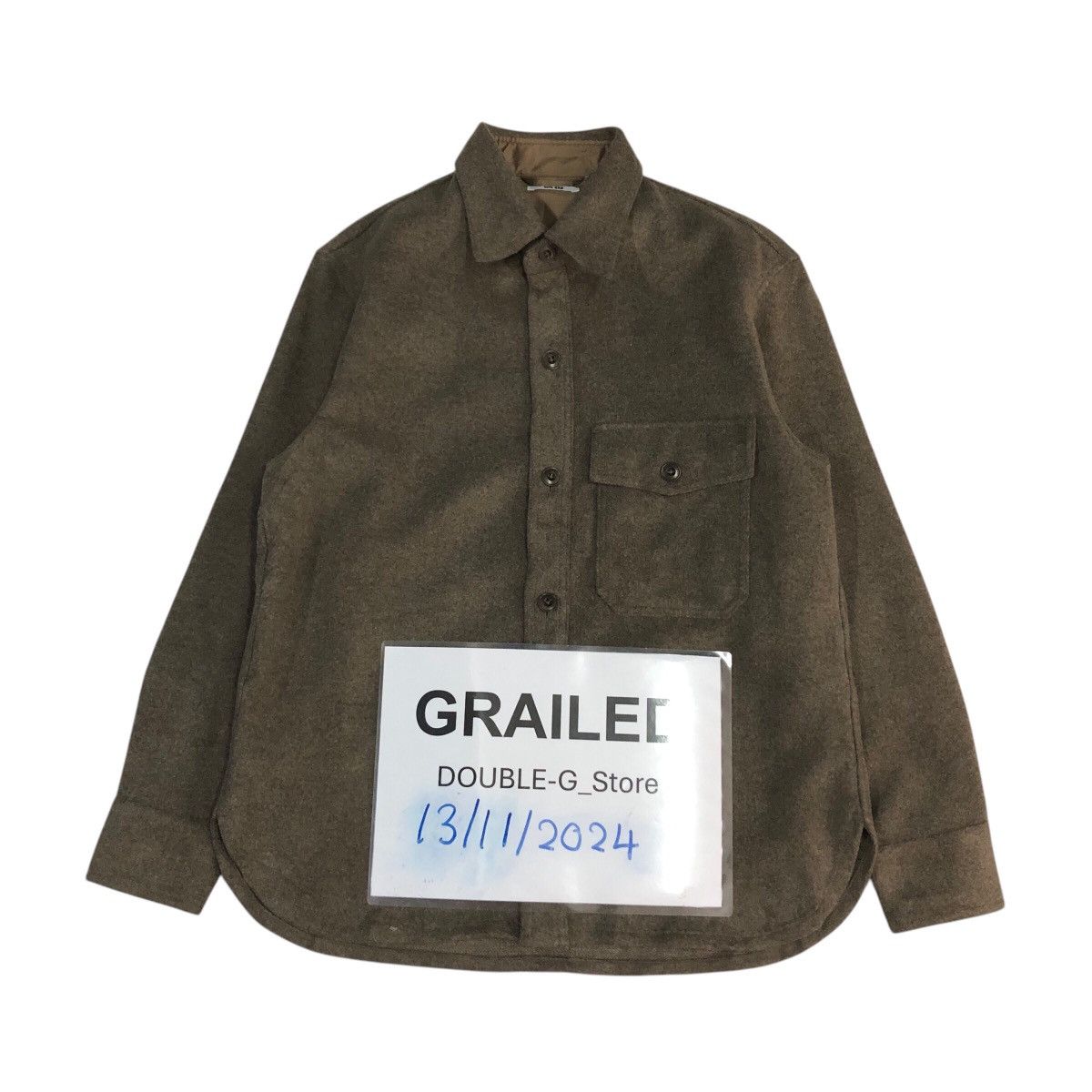 Undercover × Uniqlo 📌Vintage Chore Wool Button Jacket Uniqlo Undercover Size US M / EU 48-50 / 2 - 1 Thumbnail