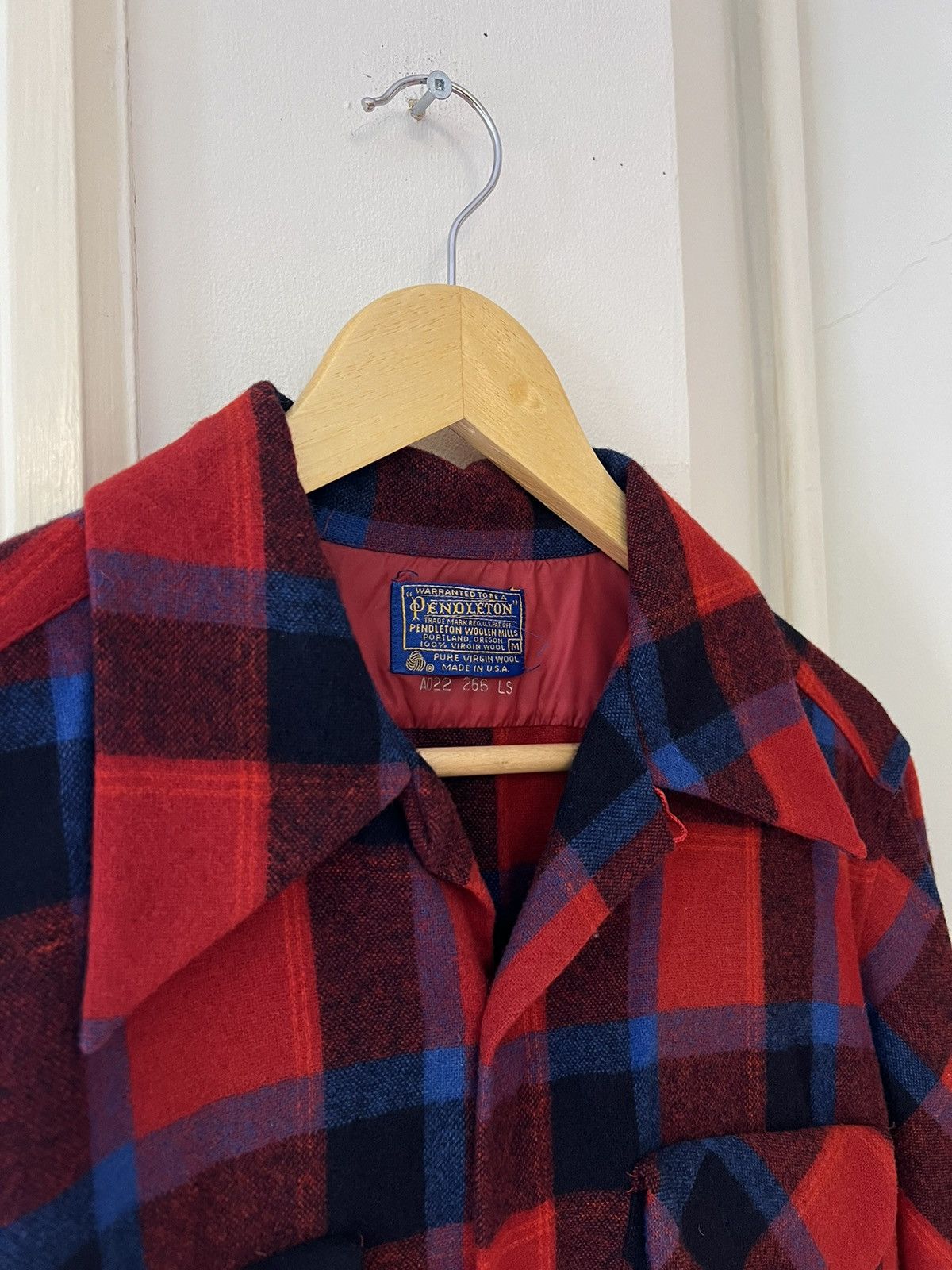 Japanese Brand × Pendleton × Vintage 70’s Pendleton Pure Wool Flannel Button Up Size US M / EU 48-50 / 2 - 4 Thumbnail