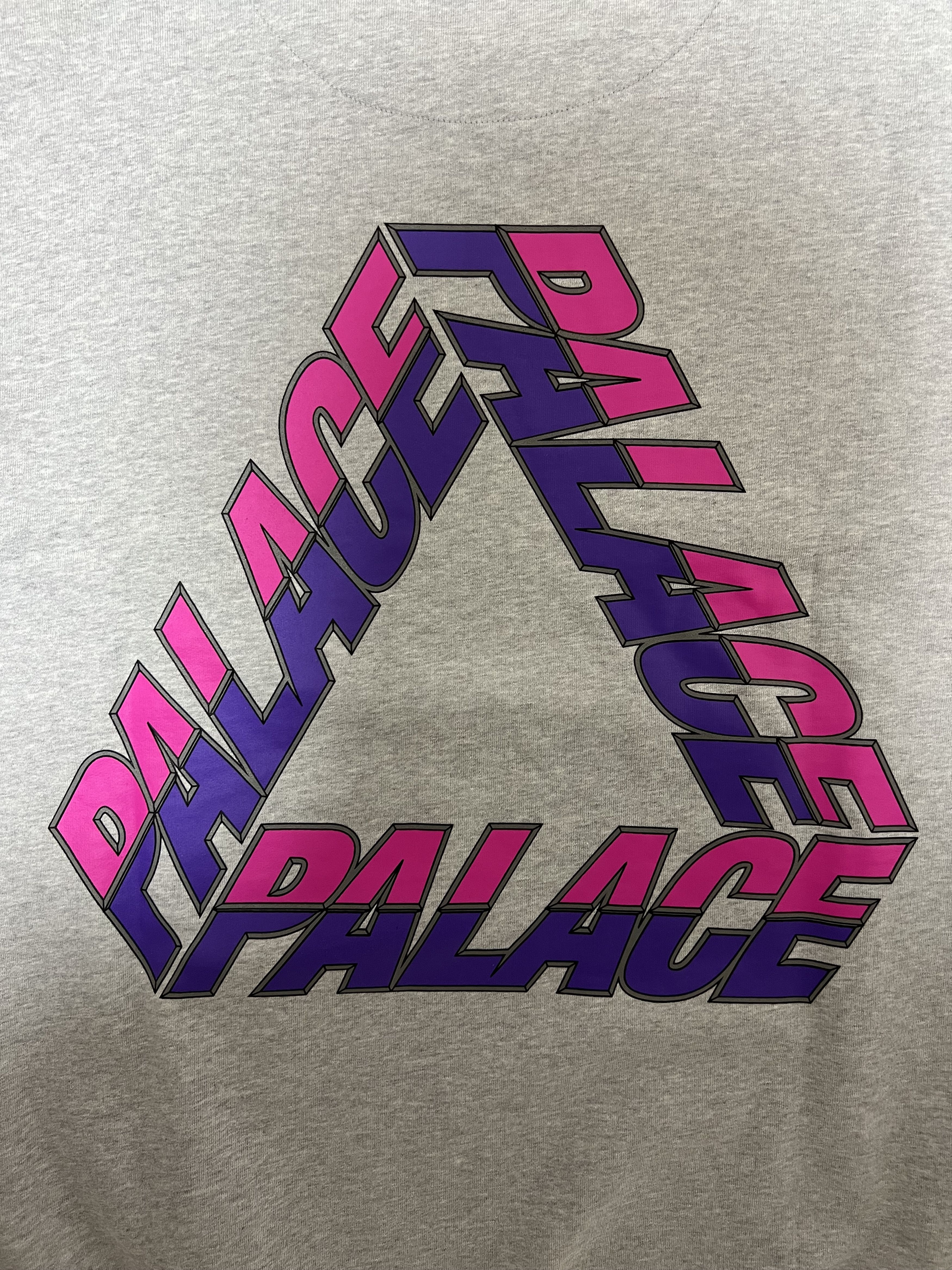 Palace 💚 2019 Palace Split P3 Crew Grey Marl Medium NEW Size US M / EU 48-50 / 2 - 5 Thumbnail