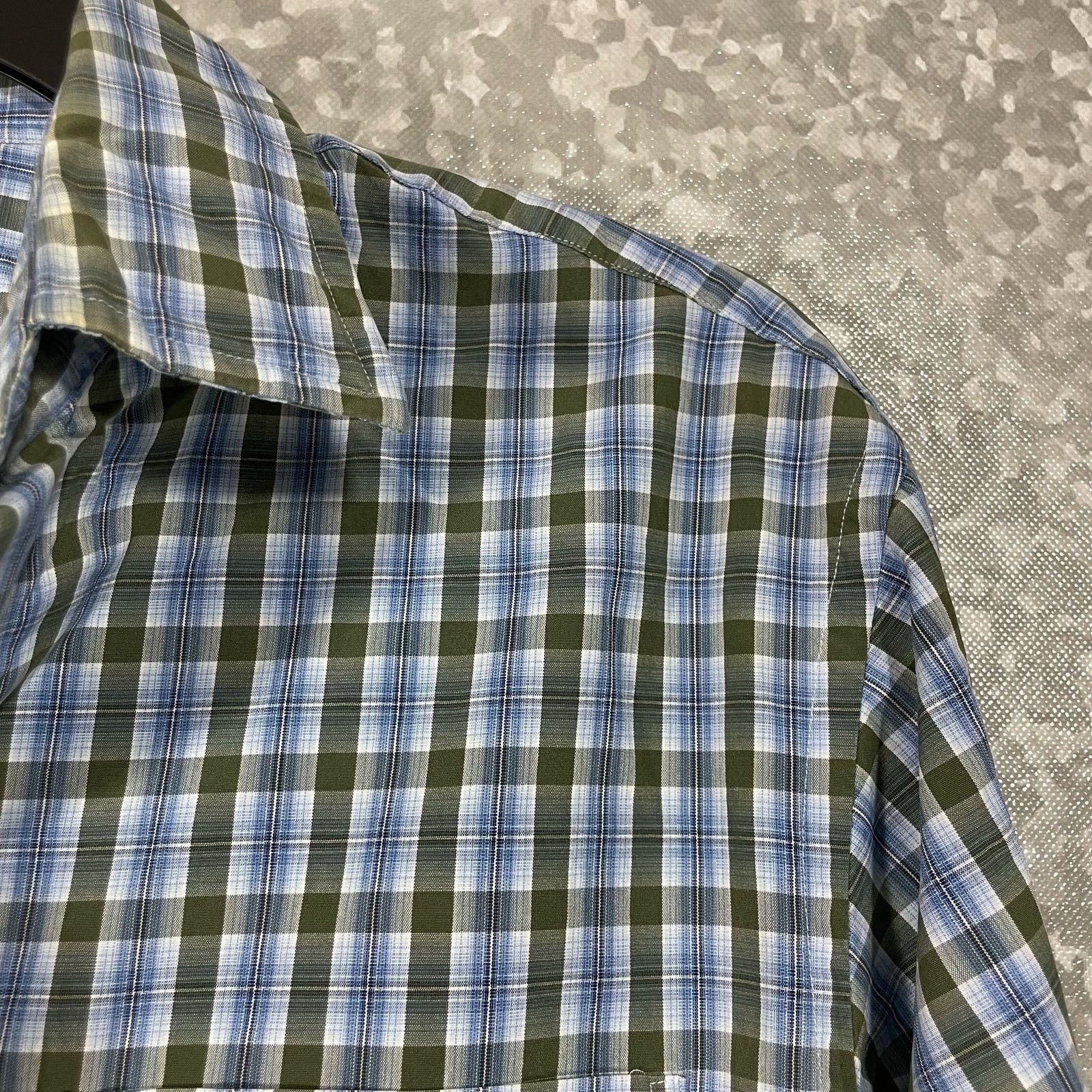 J.Crew J Crew Blue Plaid Long Sleeve Button Up Shirt - Size Medium Size US M / EU 48-50 / 2 - 2 Thumbnail