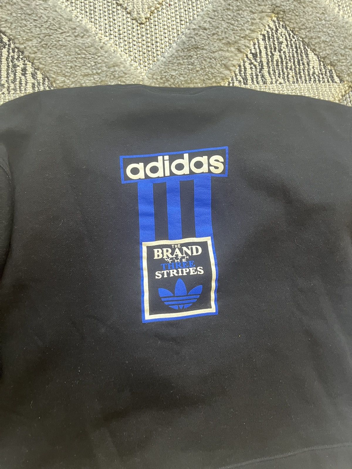 Adidas × Vintage ADIDAS VINTAGE 1/4 ZIP SWEATSHIRT BIG LOGO Size M / US 6-8 / IT 42-44 - 4 Thumbnail