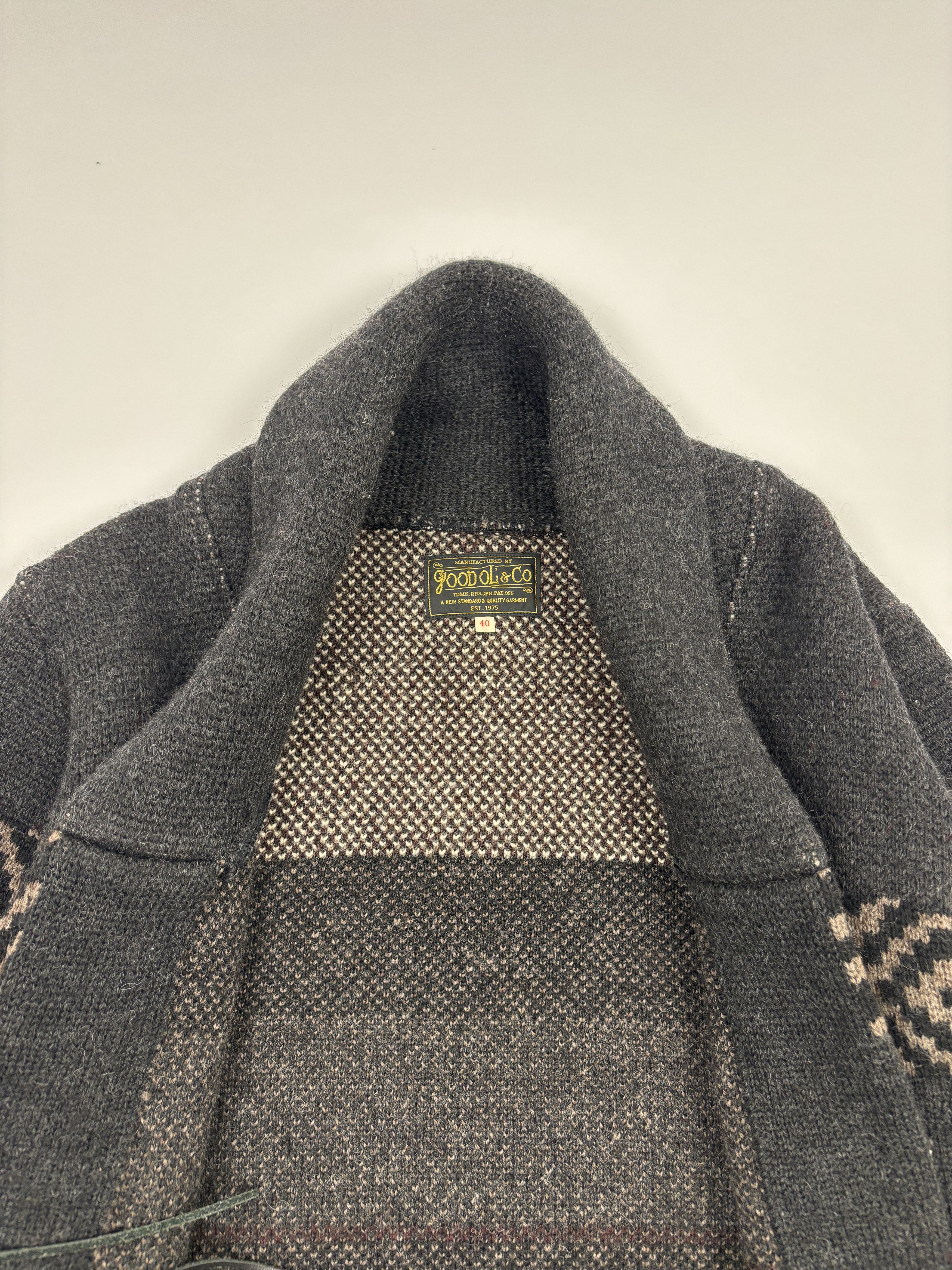 Japanese Brand Good Ol’ Cowichan Cardigan Size US M / EU 48-50 / 2 - 5 Thumbnail
