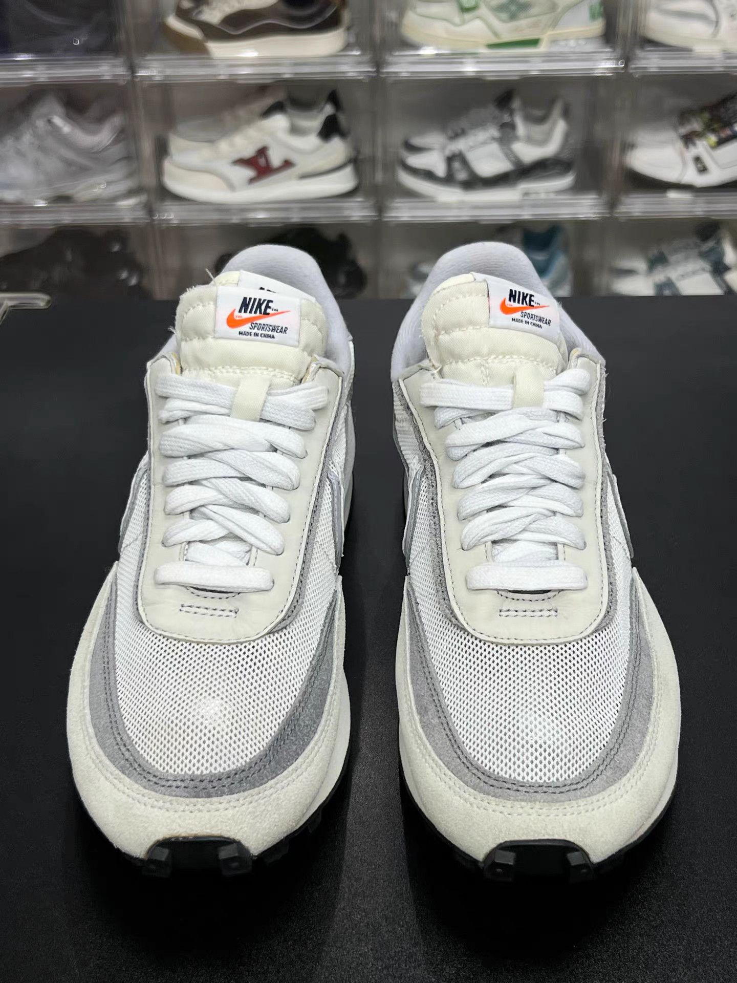 Nike NIKE x sacai LDV Waffle White/Grey K15 Size US 11.5 / EU 44-45 - 2 Thumbnail