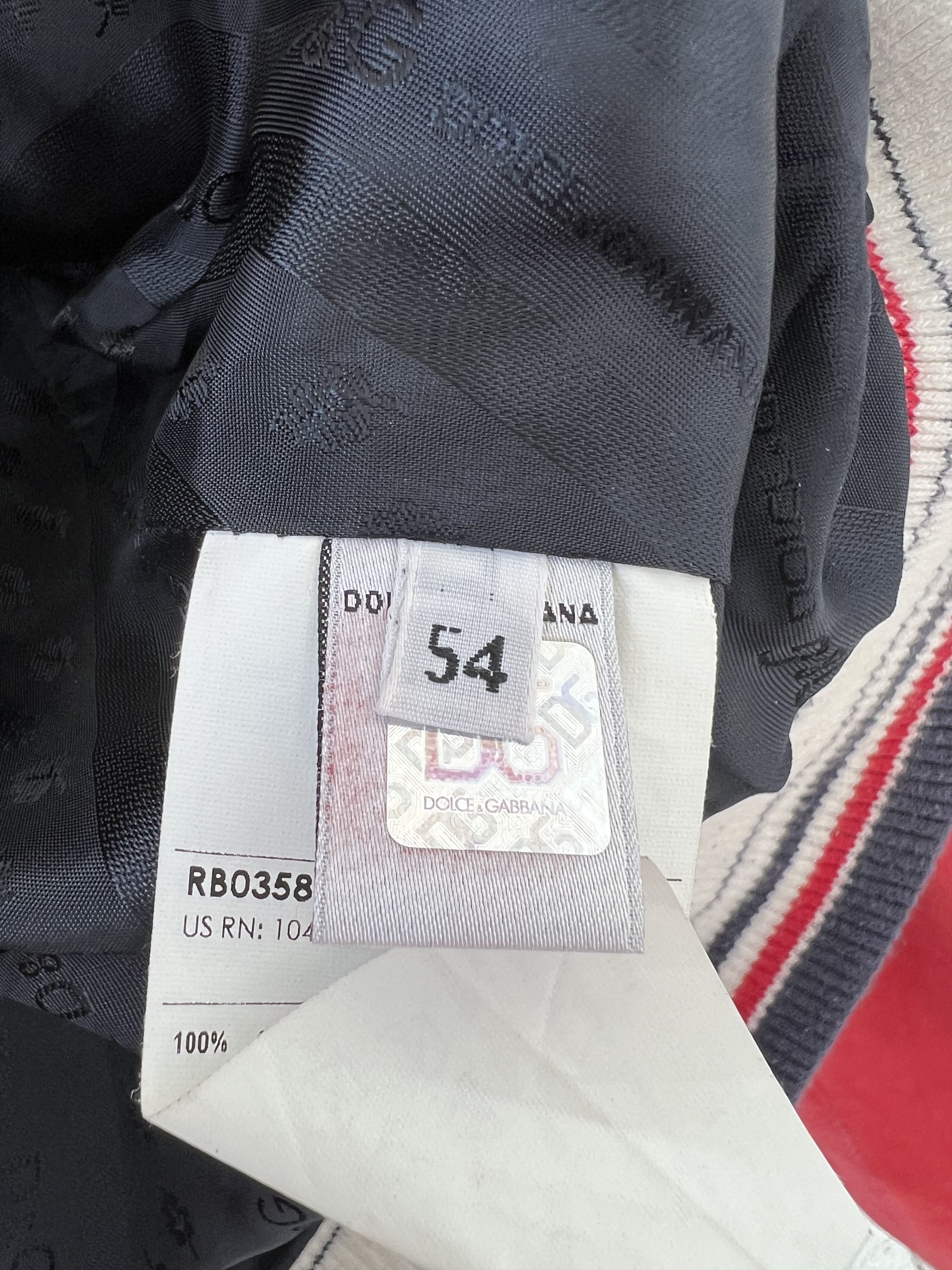 Dolce & Gabbana Dolce Gabbana Leather Jacket 54 Size US L / EU 52-54 / 3 - 4 Thumbnail