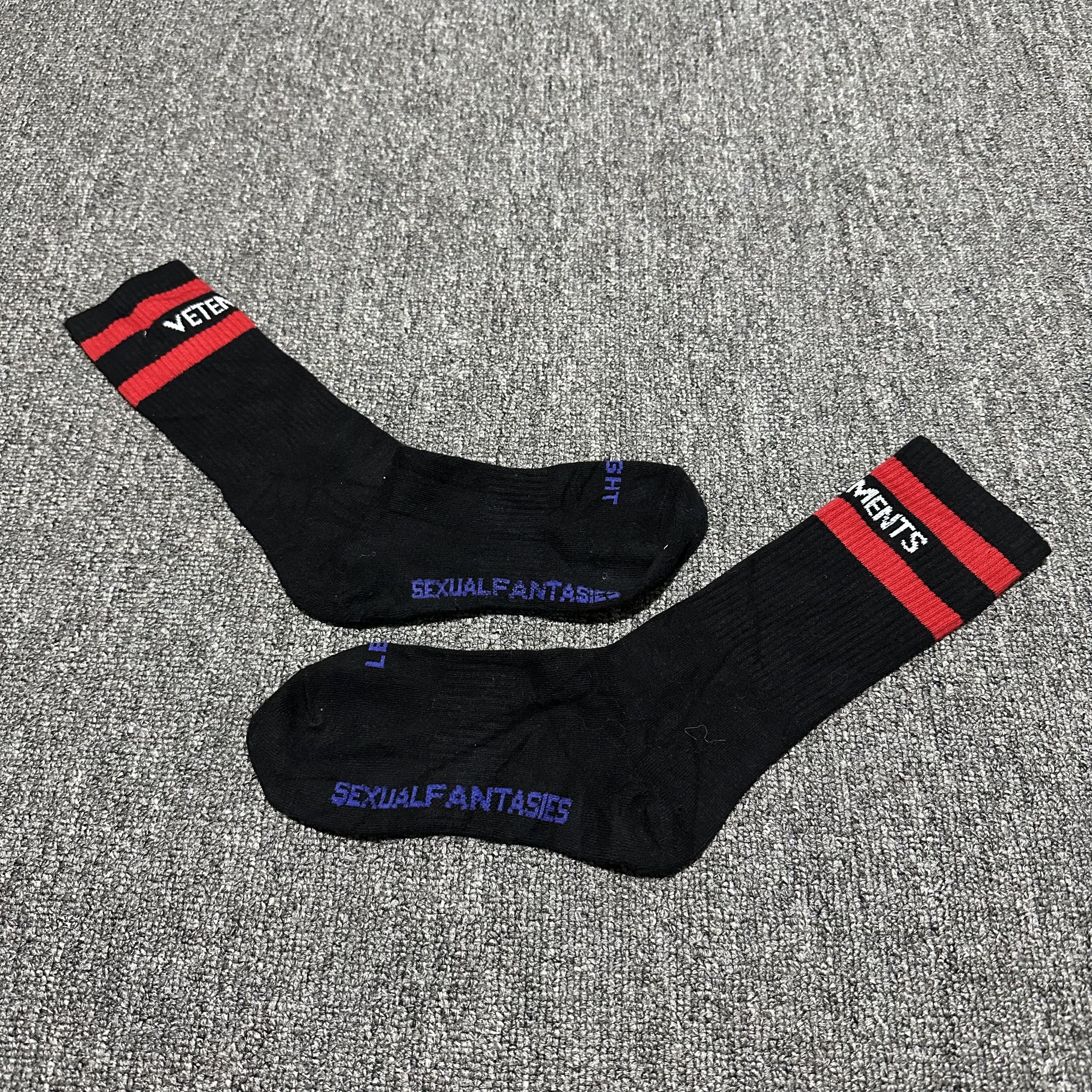 Vetements Vetements Sexual Fantasies Socks Size ONE SIZE - 2 Thumbnail