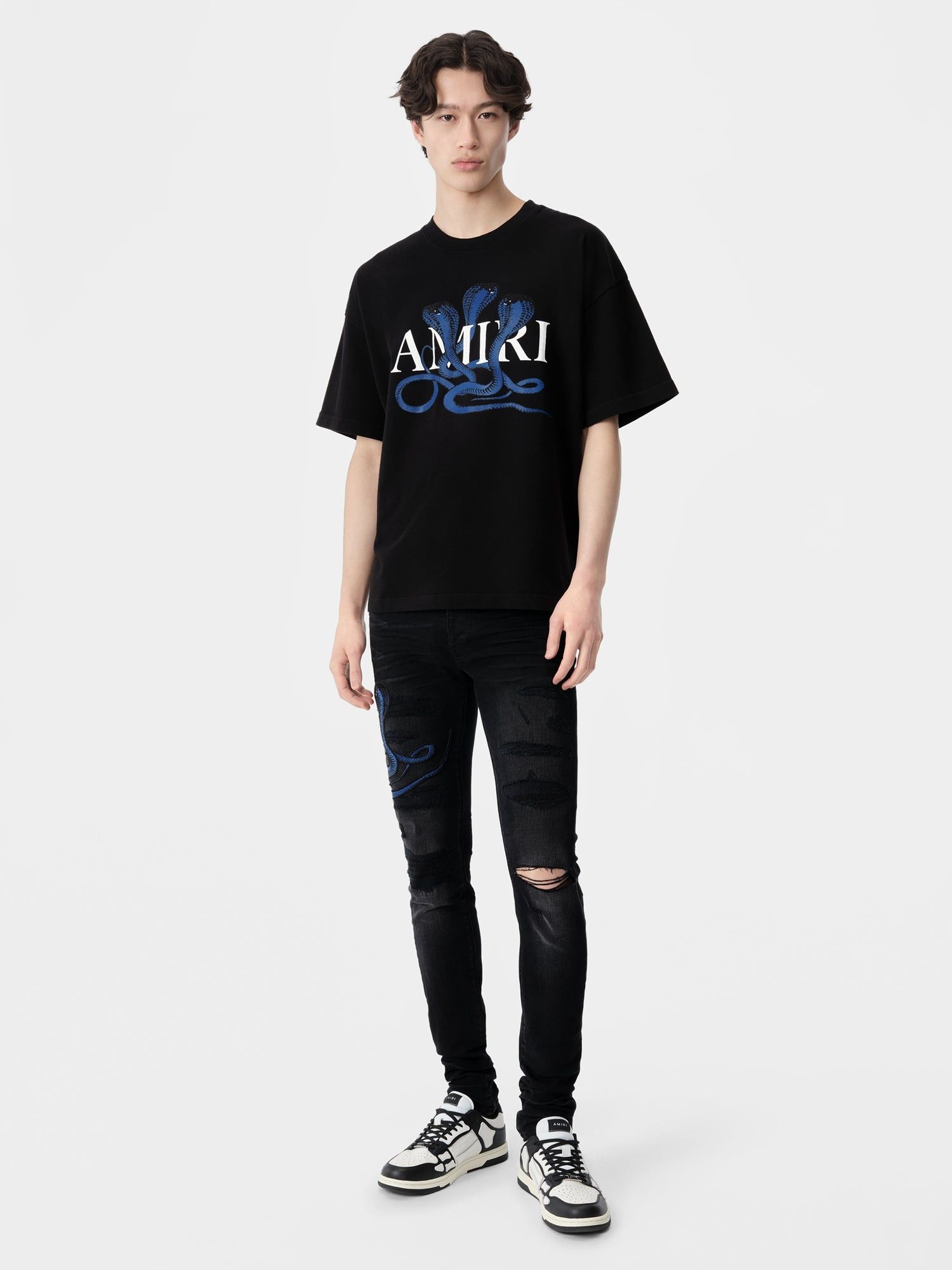 Amiri o1s1wg110825 Poison Archival Jeans in Black Size US 30 / EU 46 - 2 Thumbnail