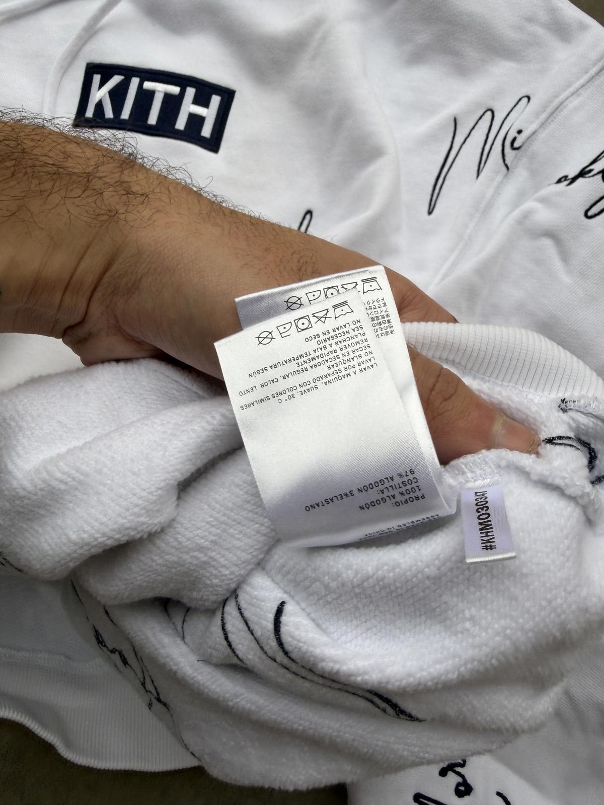 Kith Kith City Script Hoodie White Size Medium FW21 Box Logo Size US M / EU 48-50 / 2 - 9 Thumbnail