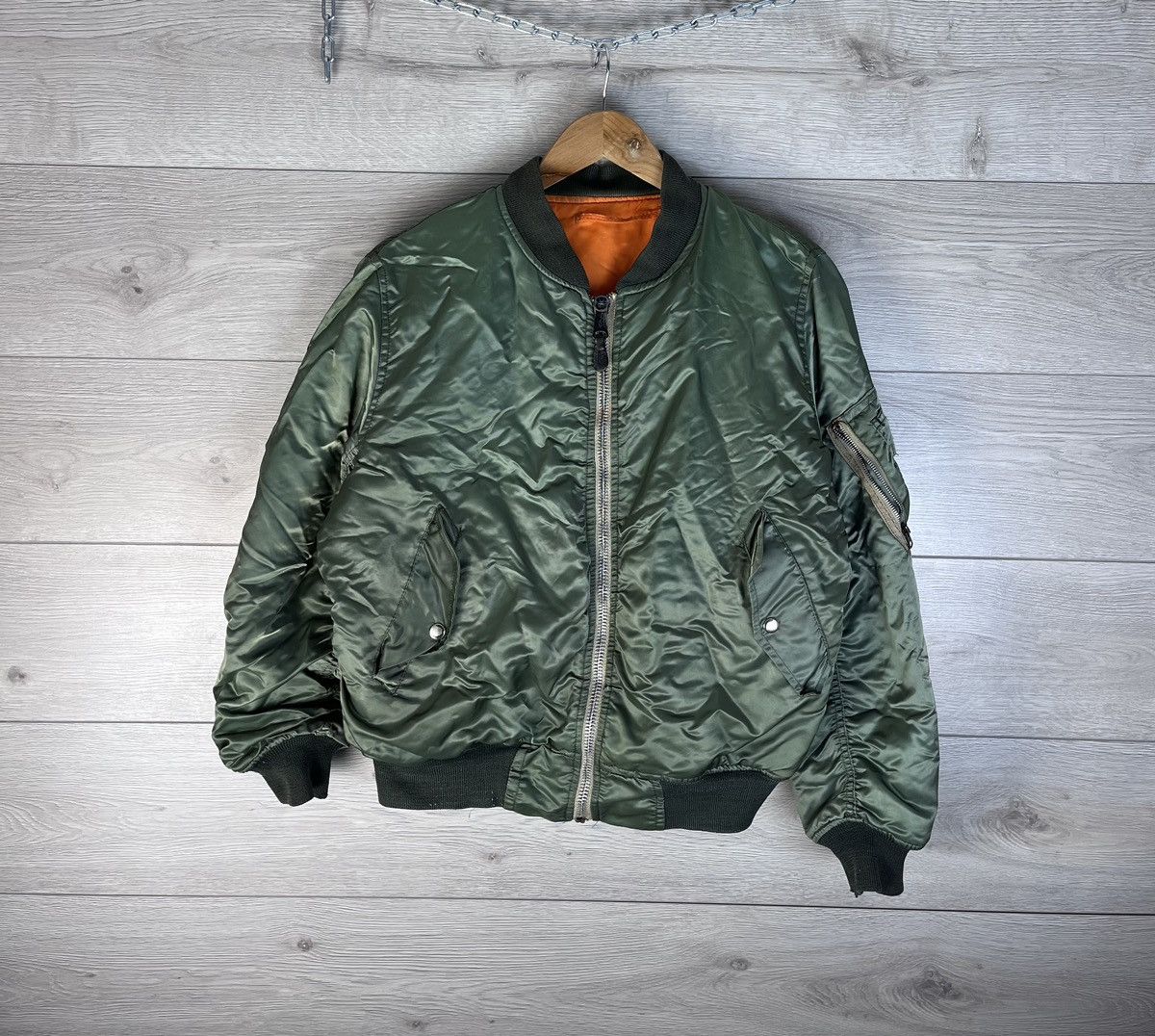 Vintage Vintage mens bombers M1 size s Size US S / EU 44-46 / 1 - 1 Thumbnail