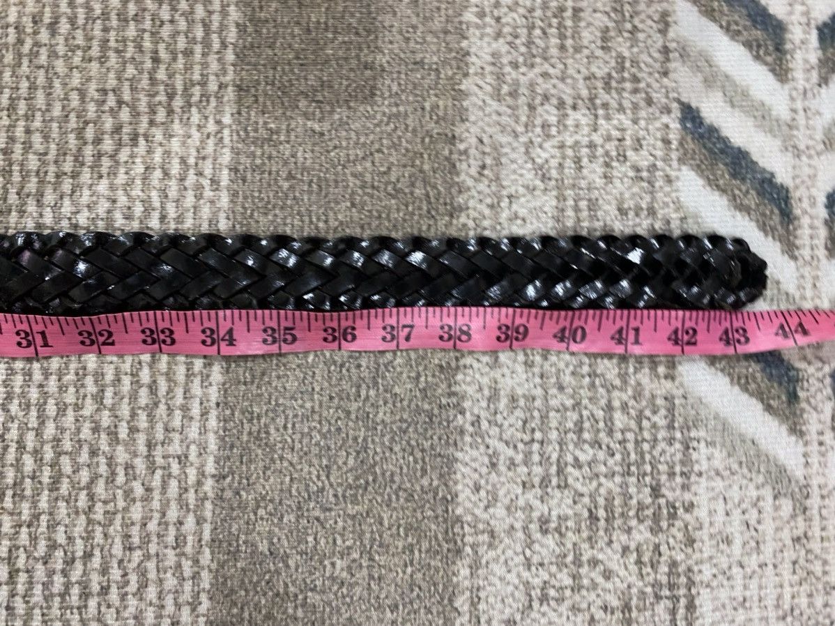 Leather Japanese Brand Braided Leather Buckle Belt Size ONE SIZE - 10 Thumbnail