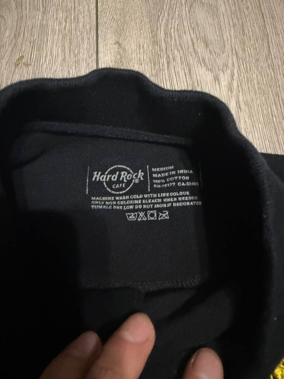 Hard Rock Cafe Hard Rock Cafe polo t-shirt Miami Black Size M Size US M / EU 48-50 / 2 - 3 Thumbnail