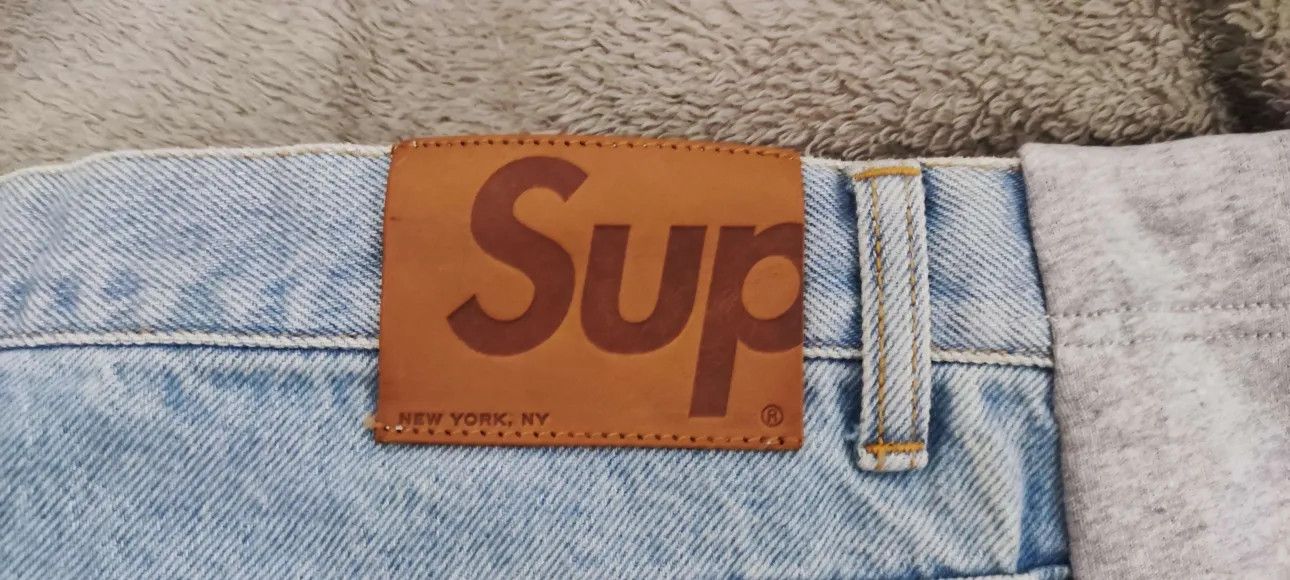 Supreme Supreme Bless Sweatpant Jean | Grailed