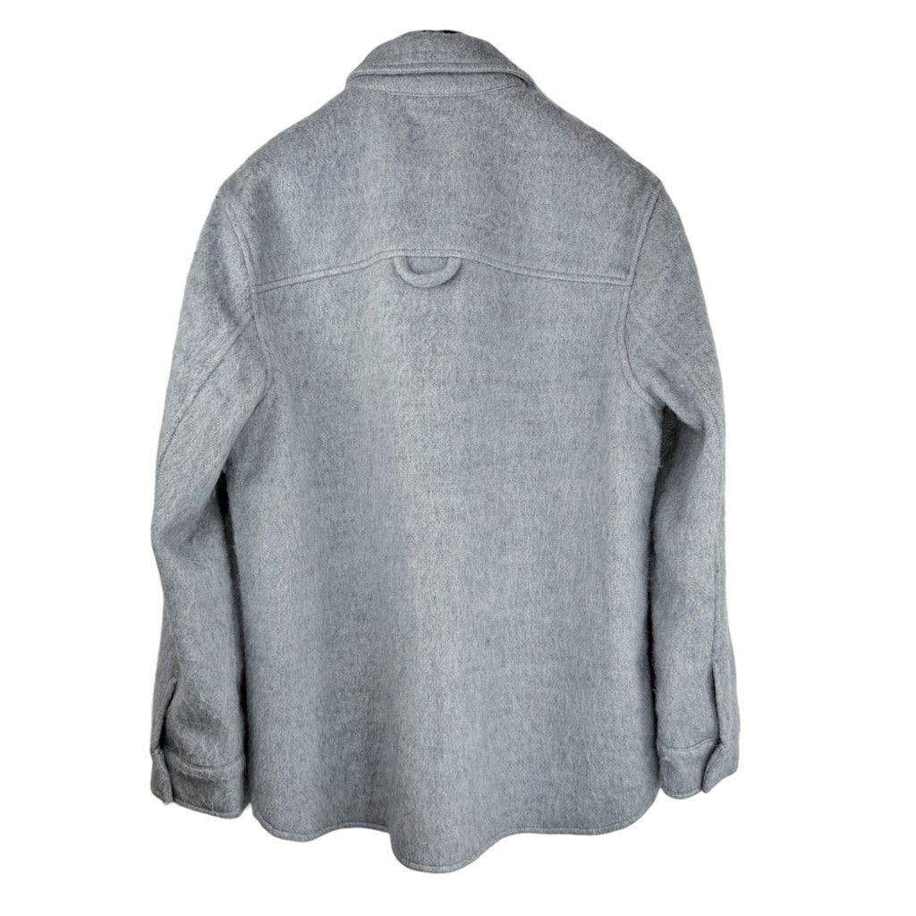 Urban Outfitters URBAN OUTFITTERS Women's Oversized Grey Fuzzy Shacket M Size M / US 6-8 / IT 42-44 - 9 Thumbnail