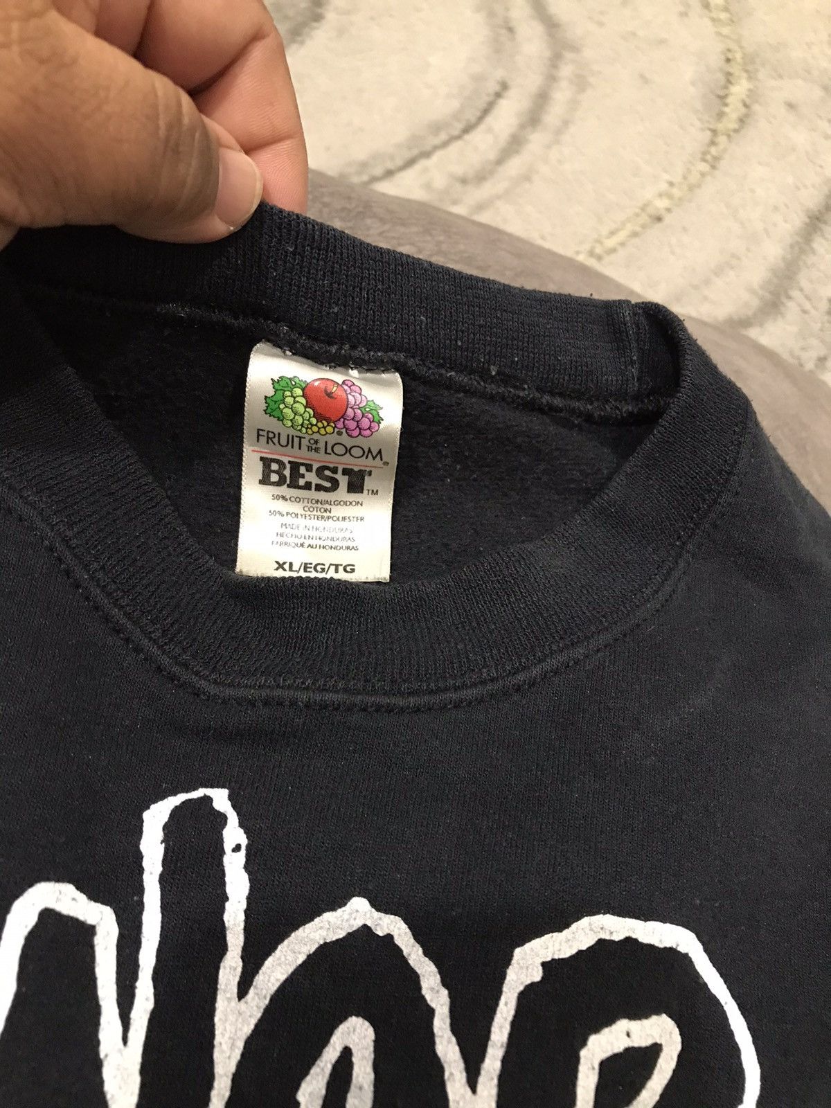 Band Tees × Fruit Of The Loom Minor threat sweatshirt Size US XL / EU 56 / 4 - 6 Thumbnail