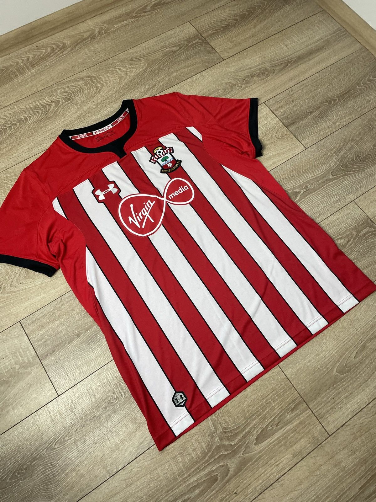 Under Armour Southampton Home football shirt 2018 - 2019 Under Armour Size US XXL / EU 58 / 5 - 3 Thumbnail