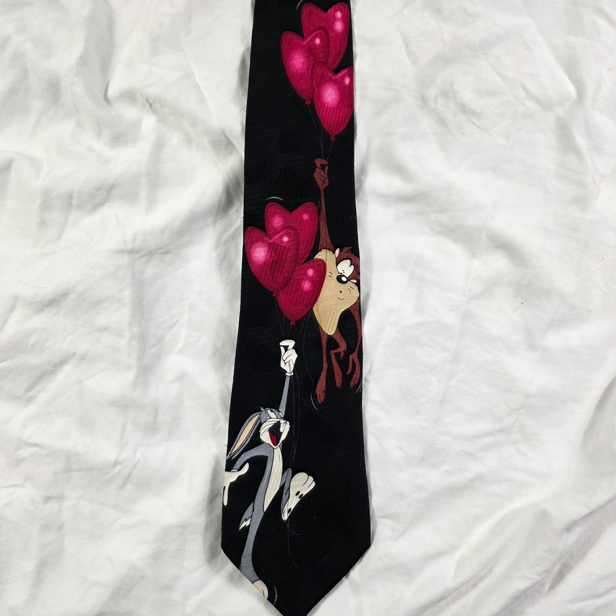 Other Vintage 90s Looney Tunes Mania Valentines Bugs Bunny Taz Hea Size ONE SIZE - 2 Thumbnail