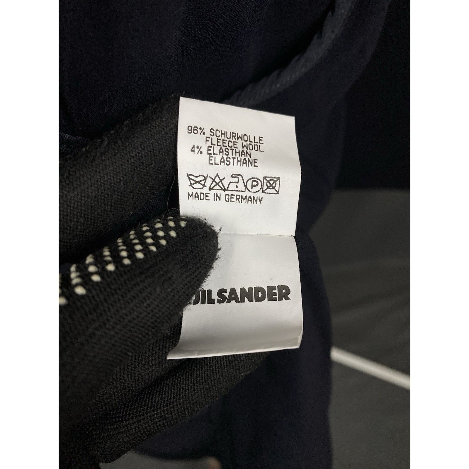 Jil Sander Jil Sander Vintage Classic Women's Black Wool 2 Piece Skirt Size S / US 4 / IT 40 - 11 Thumbnail