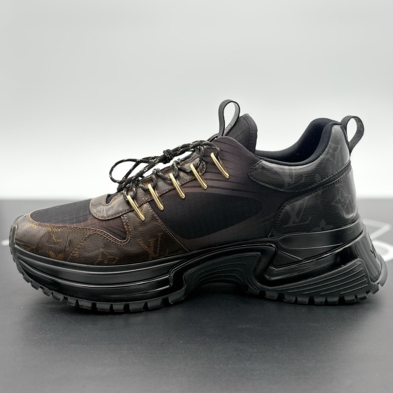 Louis Vuitton Louis Vuitton Run Away Pulse ' Brown Eclipse ' | CLEAN! Size US 11 / EU 44 - 4 Thumbnail