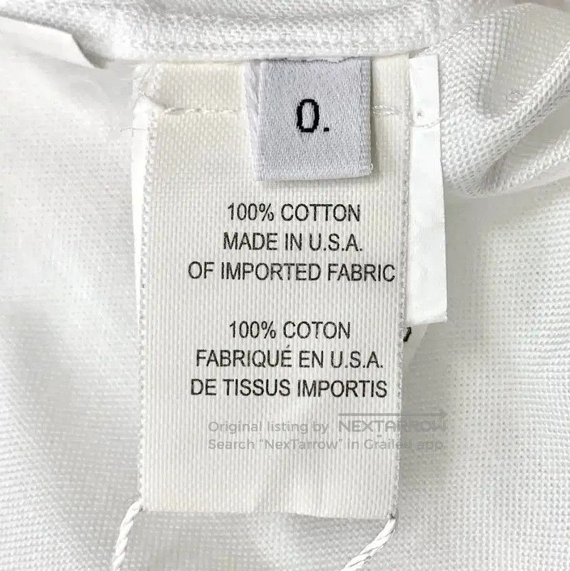 Thom Browne Thom Browne Women's White Cotton Shirt . Size XS / US 0-2 / IT 36-38 - 7 Thumbnail