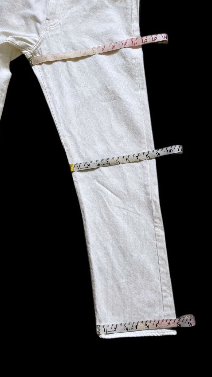 Pherrow's Vintage Pherrows Stormy Blue Raw Jeans - White Size US 30 / EU 46 - 7 Thumbnail
