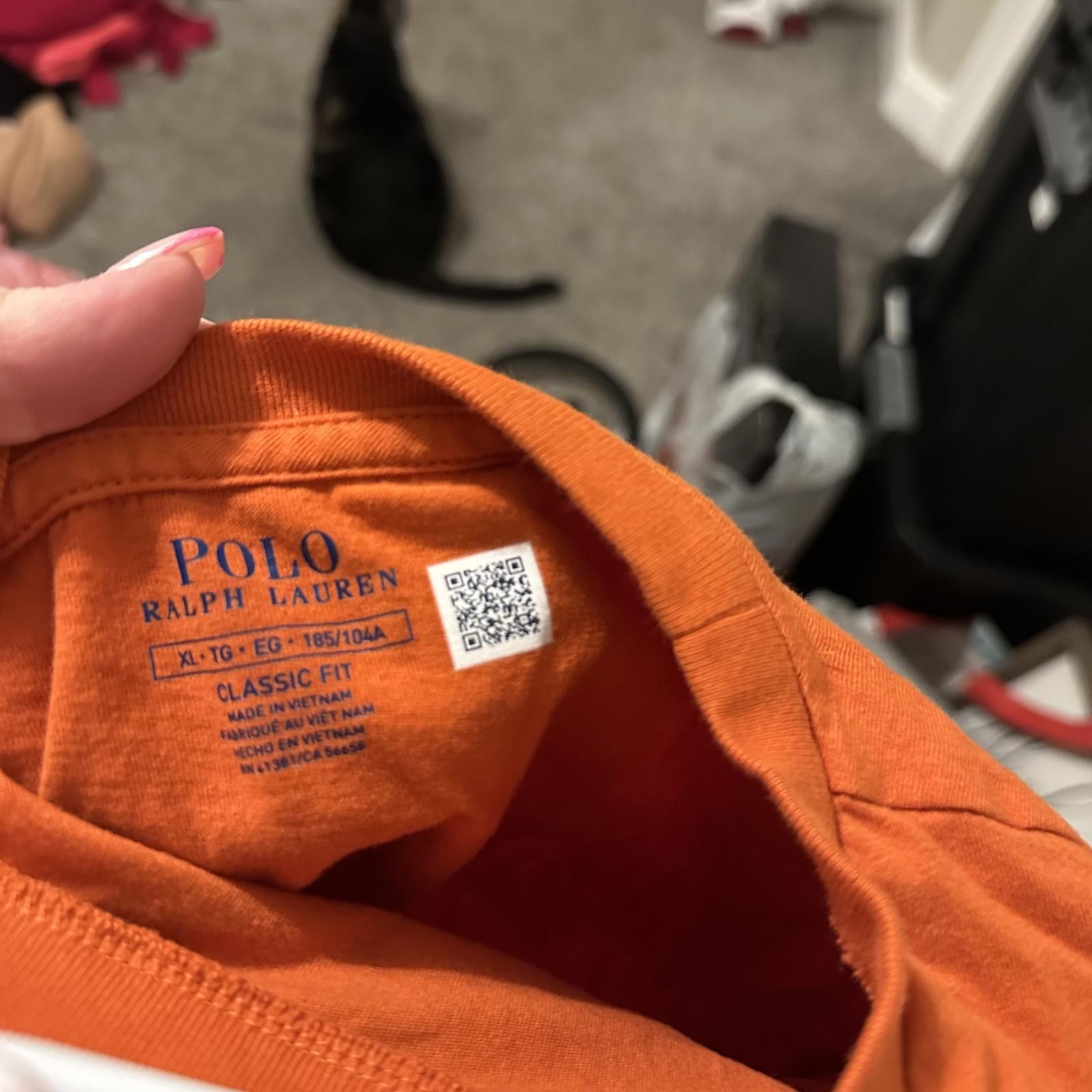 Polo Ralph Lauren Polo Ralph Lauren Classic Fit T-Shirt - Orange - XL Size US XL / EU 56 / 4 - 3 Thumbnail