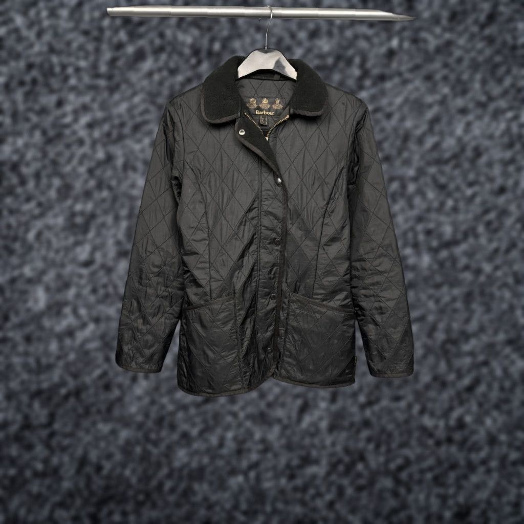 Barbour VINTAGE Barbour Polarquilt Quilted Jacket Barbour Womens Size UK 8 XS? Size S / US 4 / IT 40 - 1 Thumbnail
