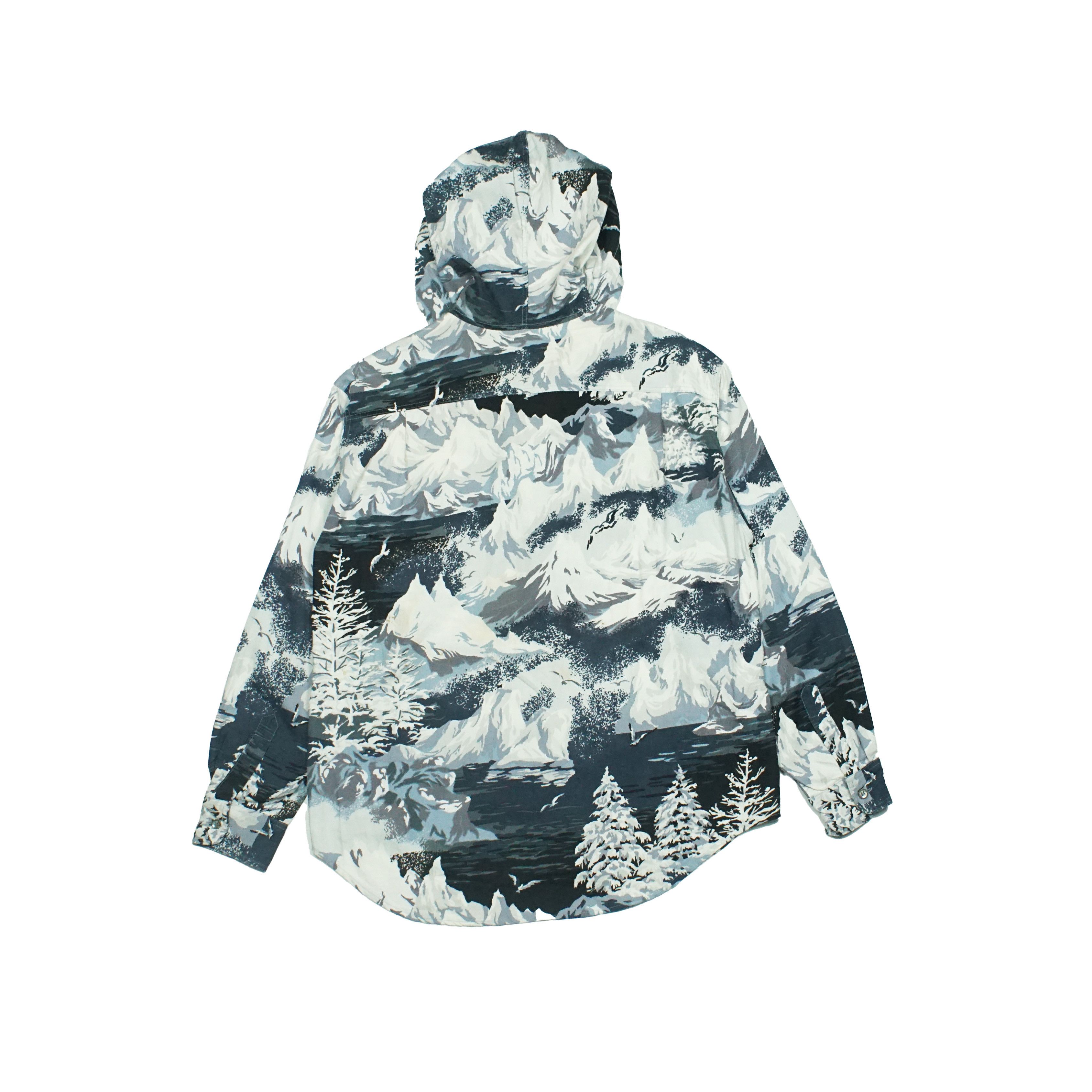 Kenzo *NoTariff 90s Kenzo Printed Hooded Shirt Size US S / EU 44-46 / 1 - 2 Thumbnail