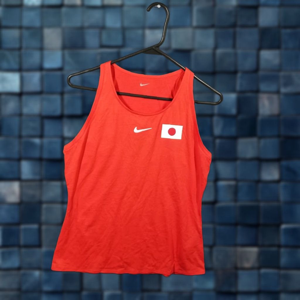 Nike Nike Women Small Tank Top Olympic Japan Team Issue Red Activewear Basketball 17X24 Keyhole Back Size S / US 4 / IT 40 - 1 Thumbnail