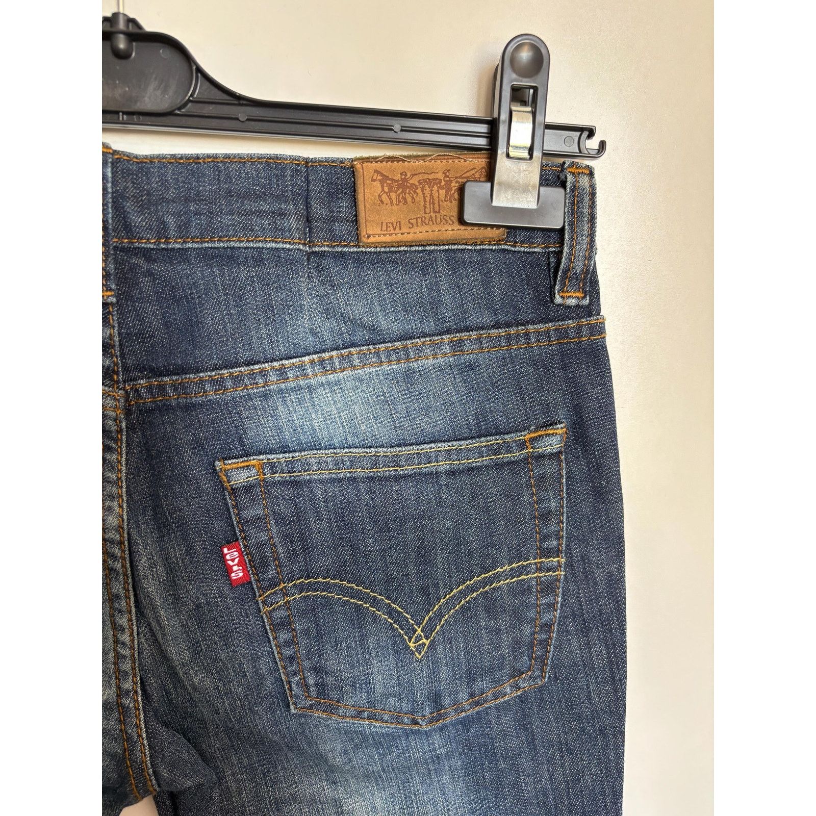 Levi's Levi's 501 W30 L34 USA 90s Blue Denim Zip Fly Red Tab Jean Size US 30 / EU 46 - 7 Thumbnail