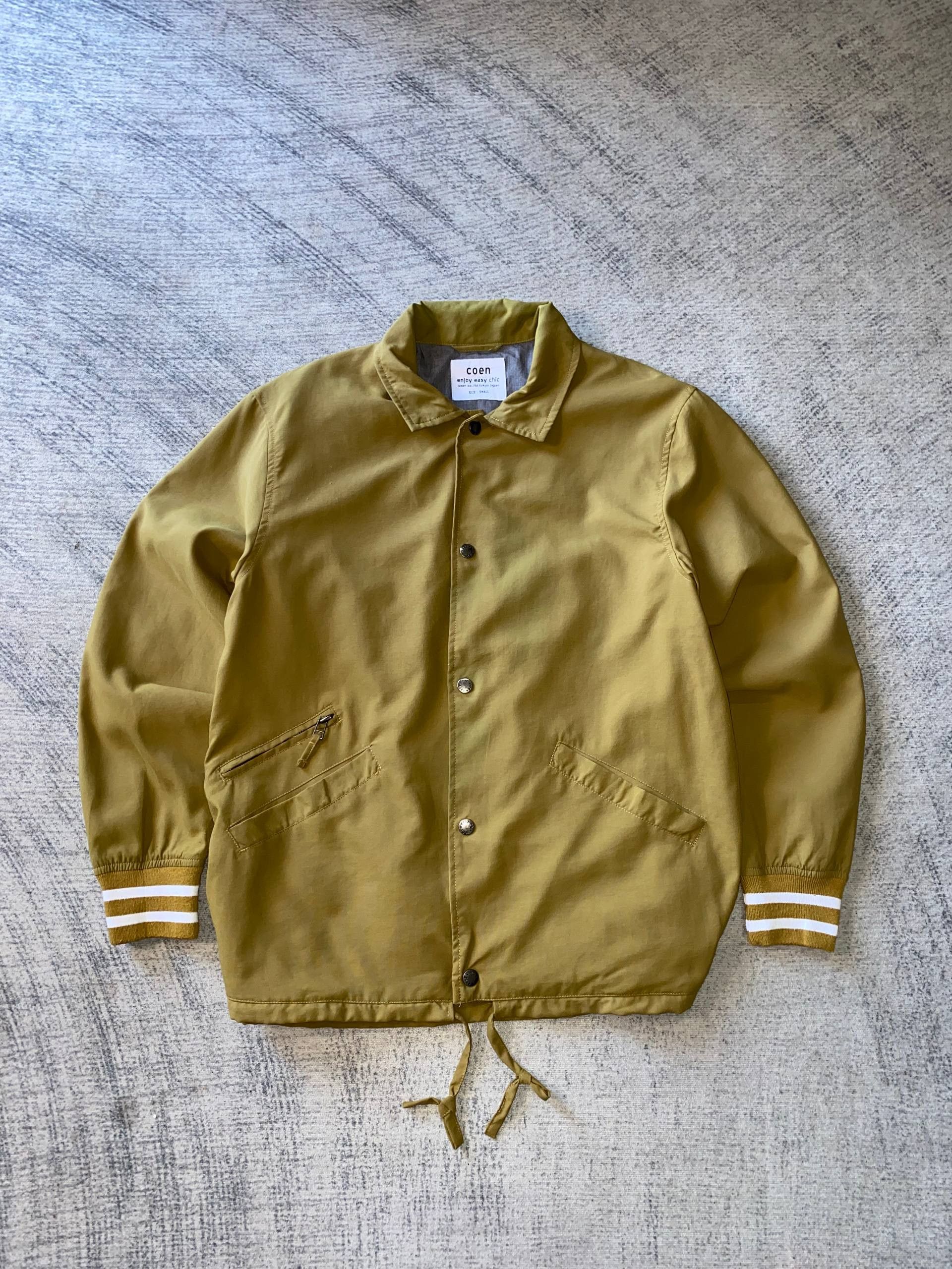 Japanese Brand Coen Japan Streetwear Style Coach Jacket Size US S / EU 44-46 / 1 - 1 Thumbnail