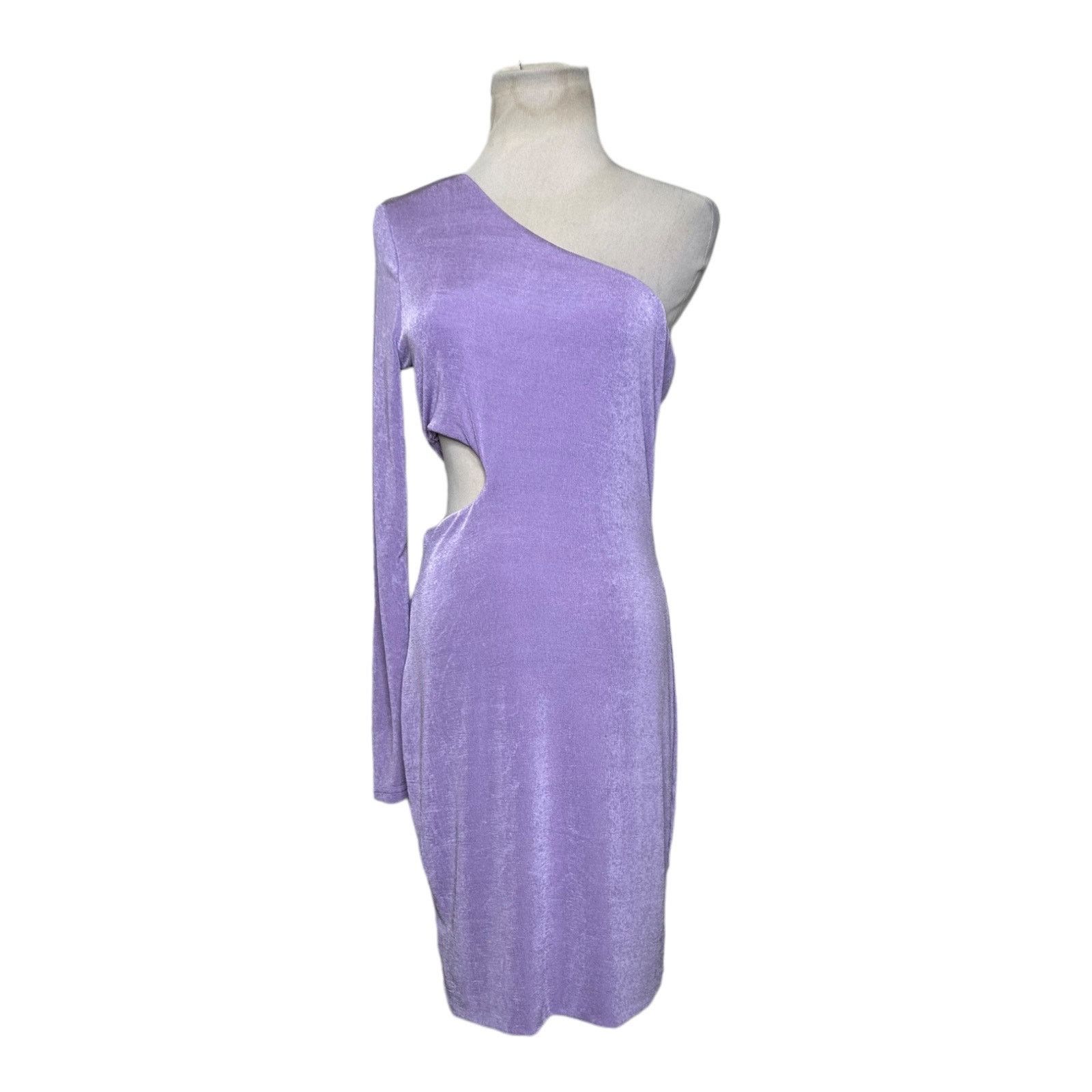 PRINCESS POLLY Princess Polly xx lilac one shoulder cut out dress size 10 Size L / US 10 / IT 46 - 13 Thumbnail