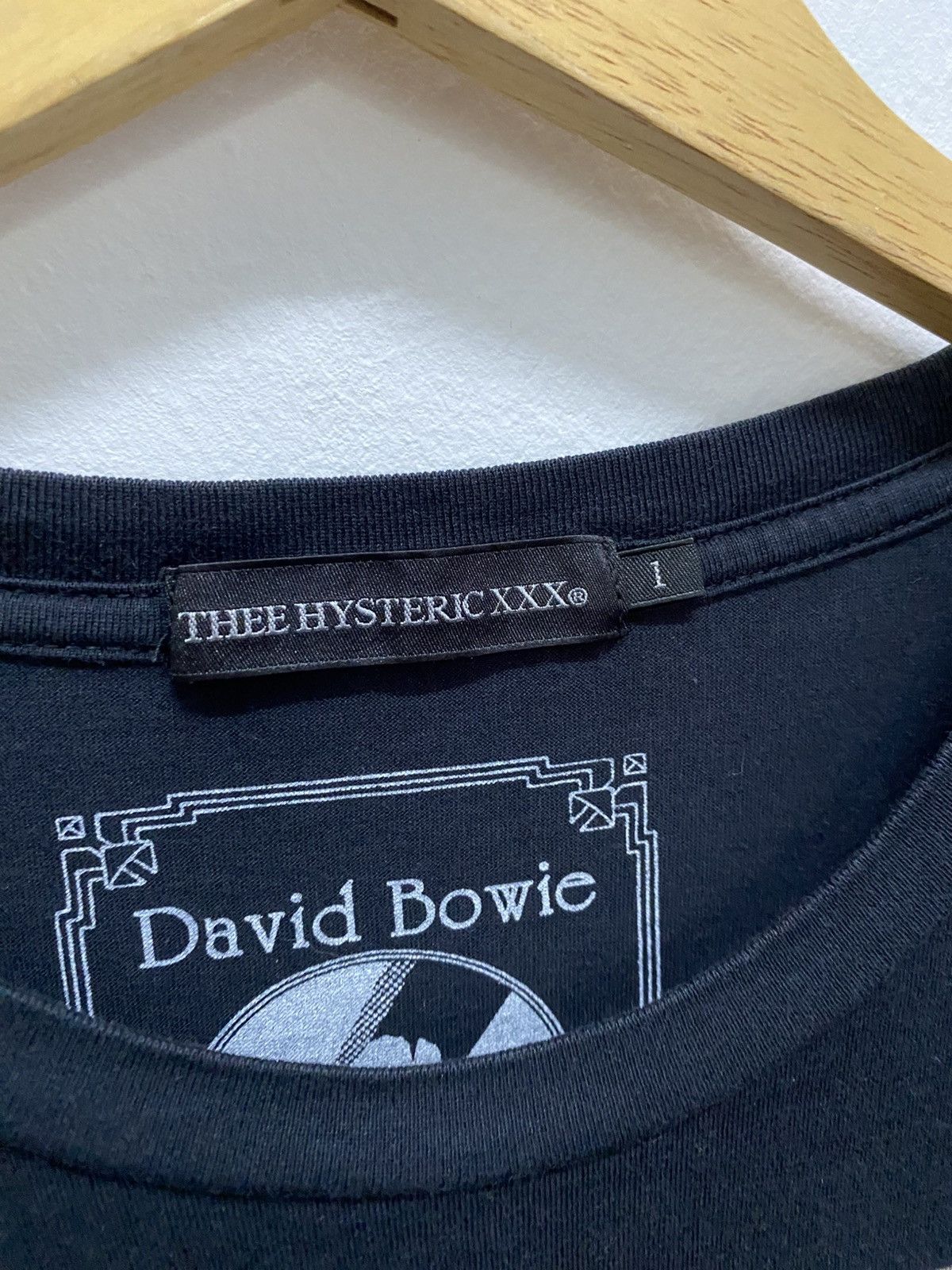 Band Tees × Hysteric Glamour × Japanese Brand Rare Histeric Glamour collaboration with david bowie Size US S / EU 44-46 / 1 - 6 Thumbnail