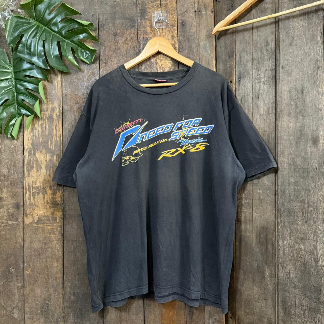 Vintage Vintage Fullscale Need For Speed Mazda Rx8 Tshirt Size US XL / EU 56 / 4 - 2 Thumbnail