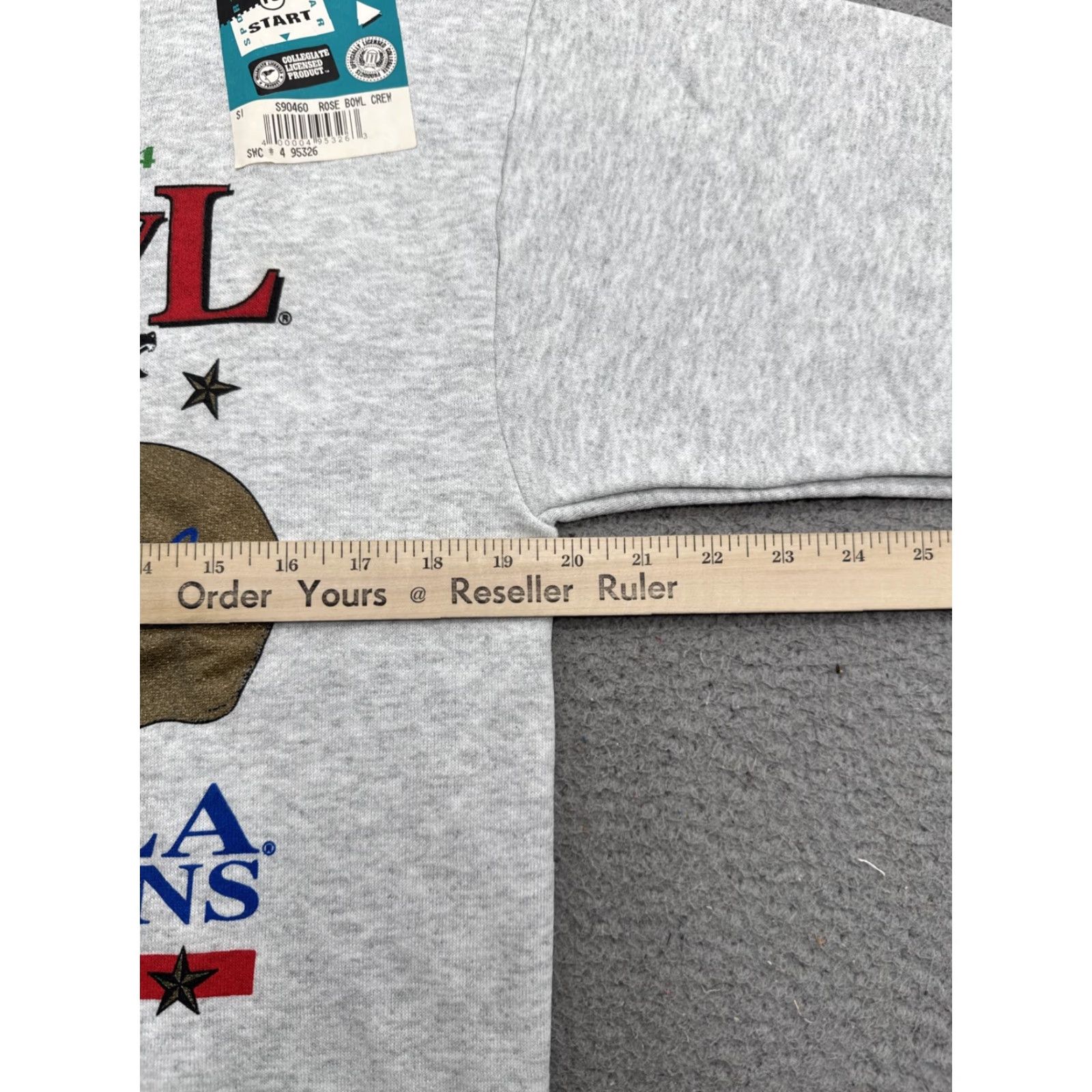Fruit Of The Loom VINTAGE Wisconsin Badgers Sweatshirt Men's Size M 1994 90s NEW UCLA Rose Bowl Size US M / EU 48-50 / 2 - 7 Thumbnail