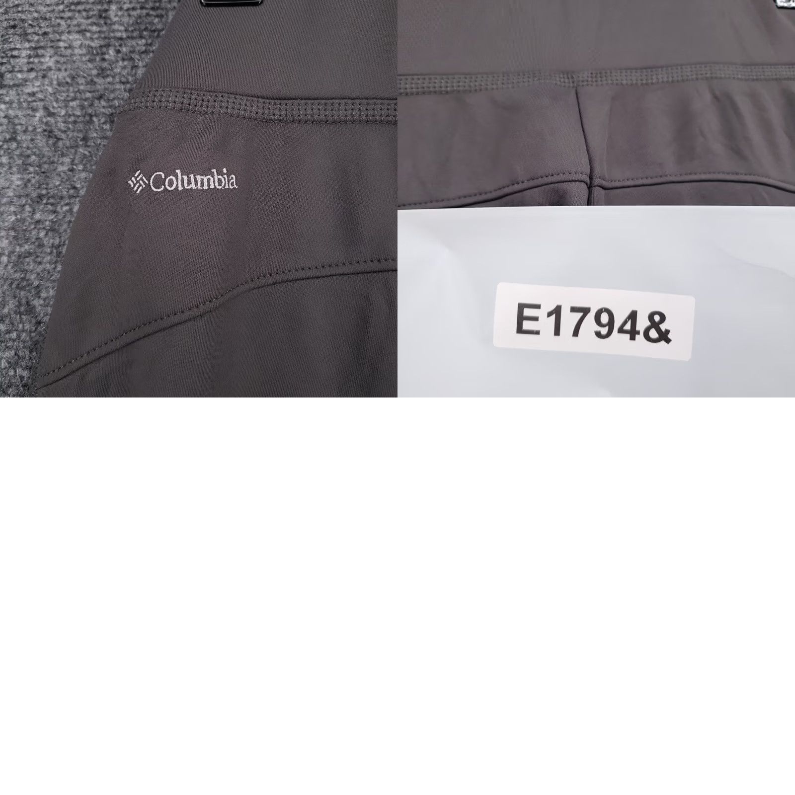 Vintage Columbia Wide Leg Pants Womens S Small Gray Fleece Lined Pull On Outdoor Size 28" / US 6 / IT 42 - 10 Thumbnail