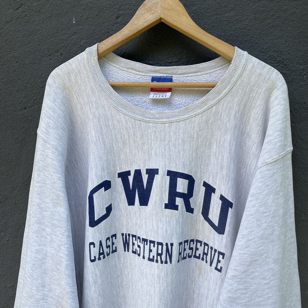 Champion THRASHED REVERSE WEAVE Vintage Y2K Champion ERD GRUNGE Size US L / EU 52-54 / 3 - 5 Thumbnail