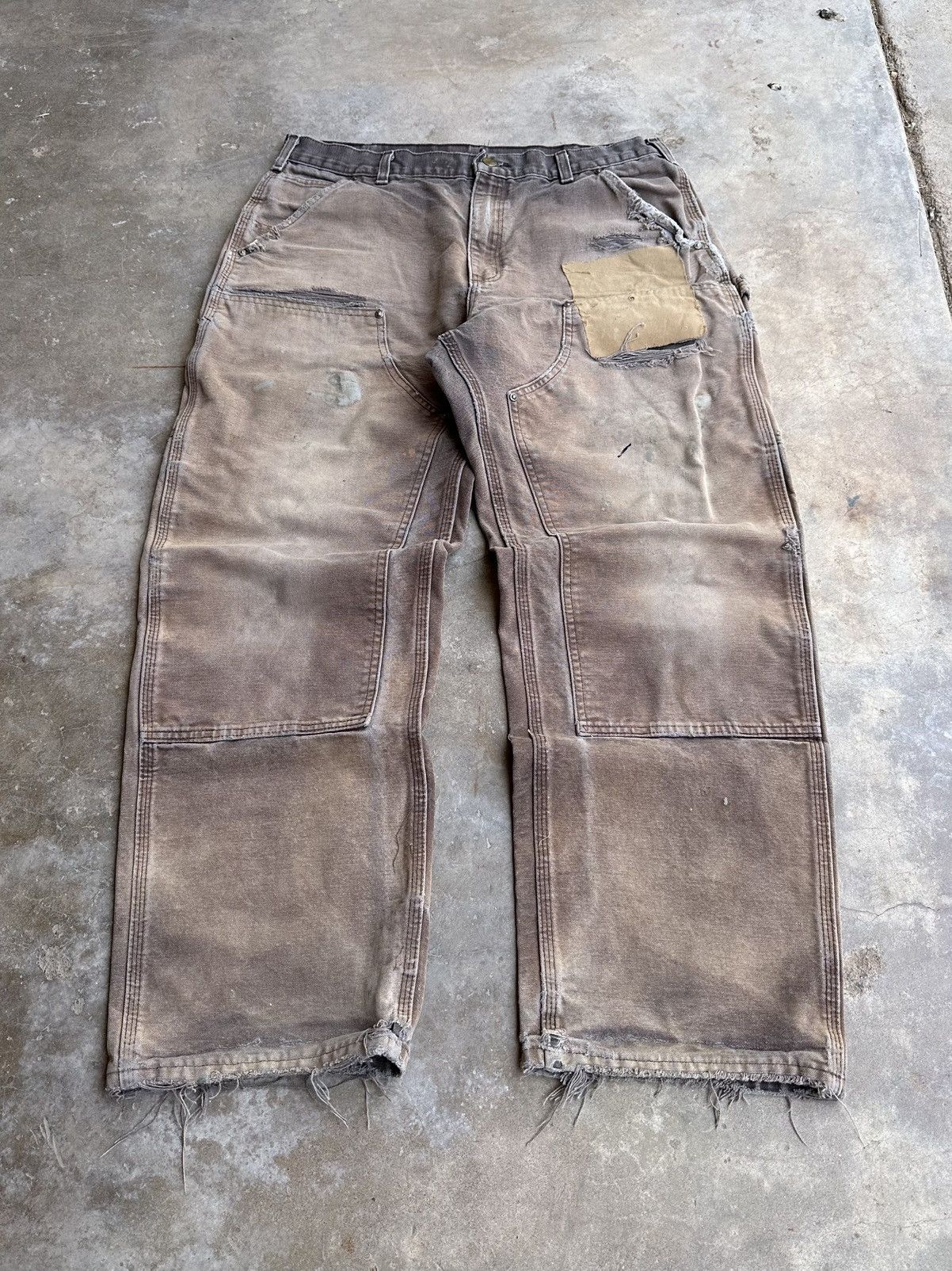 Carhartt Vintage Carhartt Double Knee Pants Size US 34 / EU 50 - 1 Thumbnail